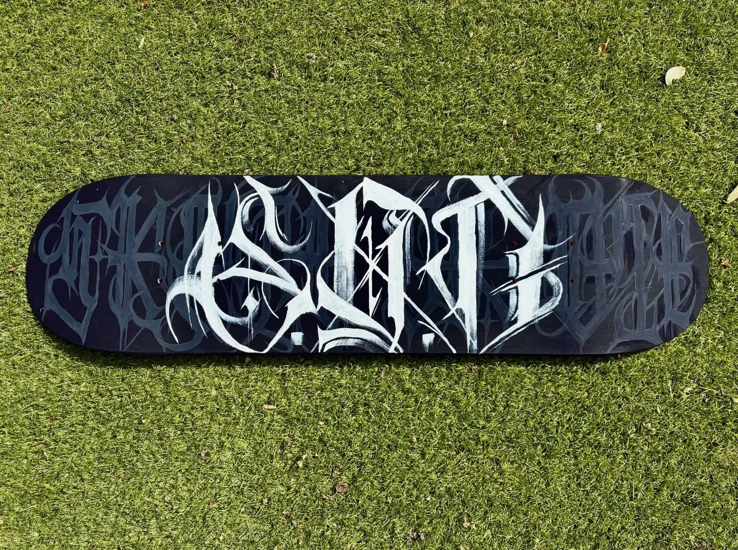 &lsquo;S.O.D - SKATE OR DIE&rsquo; 
This will be on display and up for sale at the @boardtodeath_art exhibit at @piratelife.portadelaide from December 4th! Come hang out this Thursday and see all the amazing artists of Adelaide 🤙🏼🛹