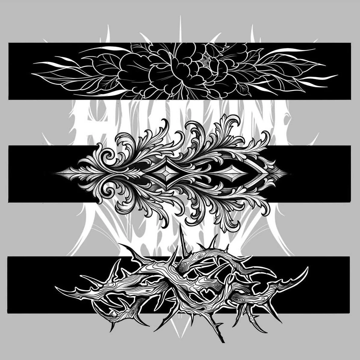 ‼️ NEW FLASH ‼️

Bec has dropped some very cool new flash designs perfect for arm bands, ankle bands, or just anywhere in general really 👀

Swipe to see some of the bands she&rsquo;s done before and DM to claim yours and book in before someone else 