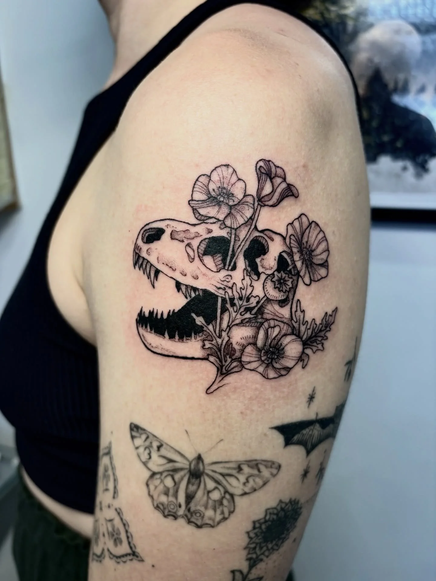 I would tattoo dinosaurs everyday 🖤