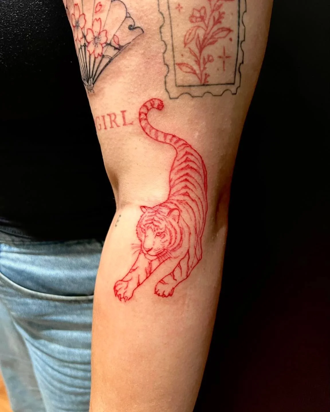 Some gorgeous line work by @cloud.tattoos recently ❤️&zwj;🔥

Whatever your vision, Claudia is your go to girl for bringing it to life 🫶 With over 12 years of experience across a huge range of styles, you&rsquo;re in the best hands from your idea to