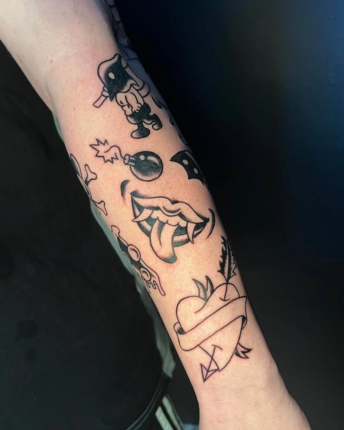 So many fun additions to this clients sleeve by @lkw_tattoos all done in a full day sit 👏

Liam can fit so much into a day and is always down for original ideas or has plenty of awesome flash ready to go! DM to book in your next session and see what