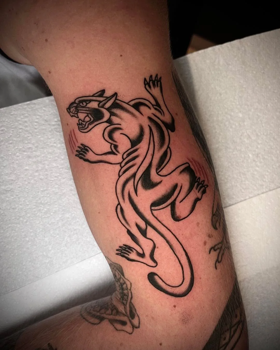 A couple of very cool additions by @lkw_tattoos for this client 👏

Liam's been smashing out some insane work lately, and his calendar is filling fast 👀 His weekends are completely booked until October, with only a handful of appointments left befor