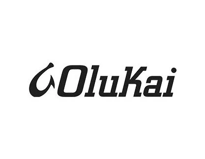 OluKai logo in black on a white background.