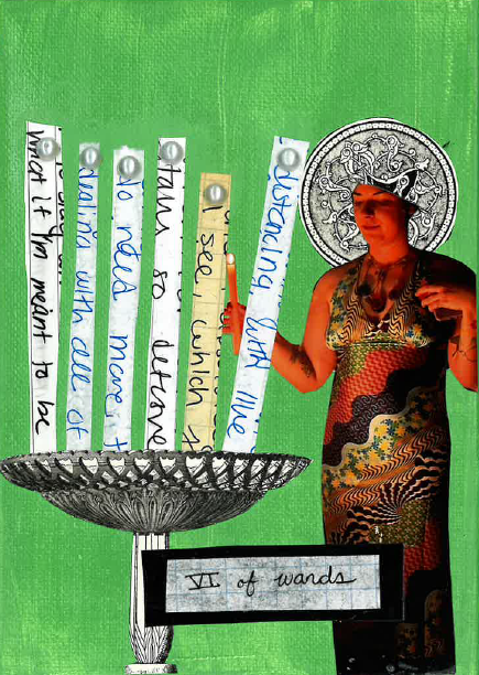 lara's tarot: vi of wands (2025) | in case it wasn’t clear, AH, you always win when you open your heart. be assured we can see the difference, the change in you, the sweetest in the victory of the self. bask in the sun, we see your heart.