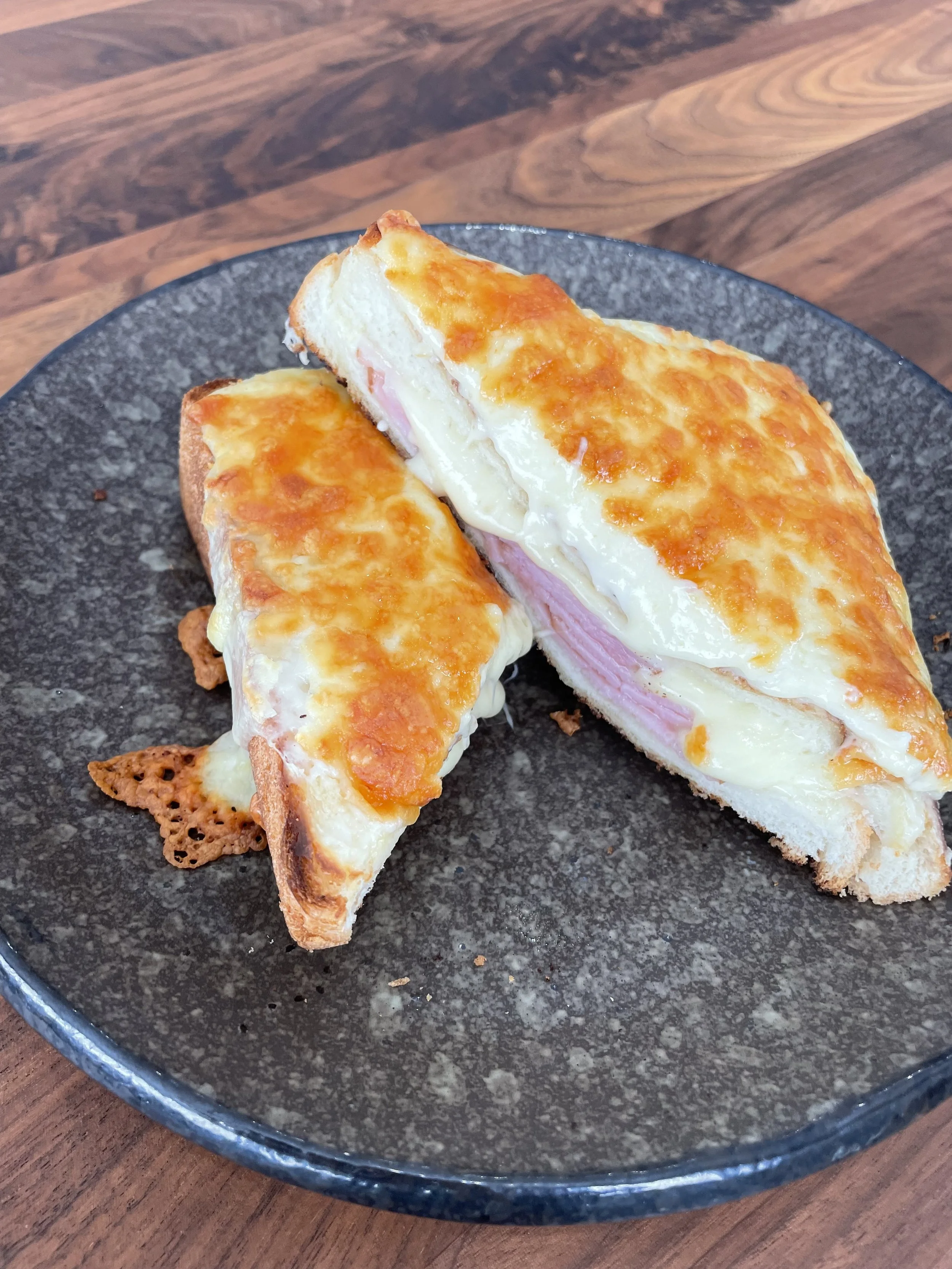 Ham and cheese toastie