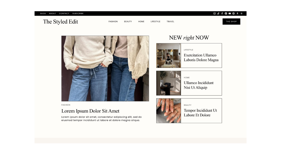 Squarespace-Templates-Blogger-Influencer-Content-Creator-Desktop-Screenshot-The-Styled-Edit.png