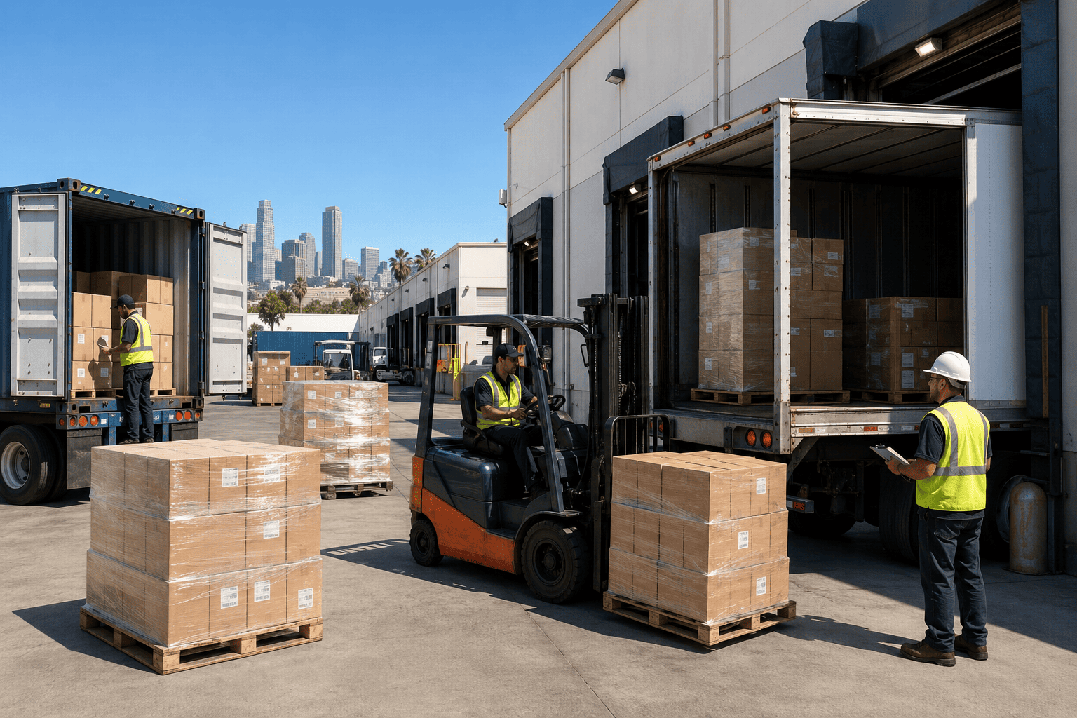 Transloading & Cross-Docking At Our Los Angeles 3PL Warehouse