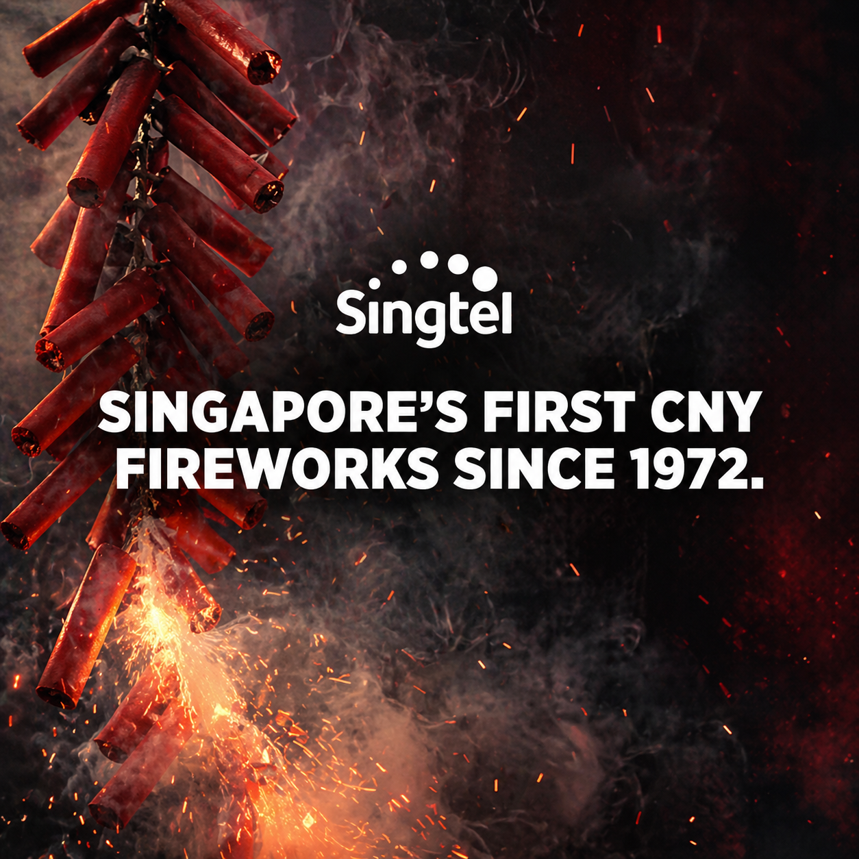 Singtel brings 'banned' firecrackers back to Singapore.