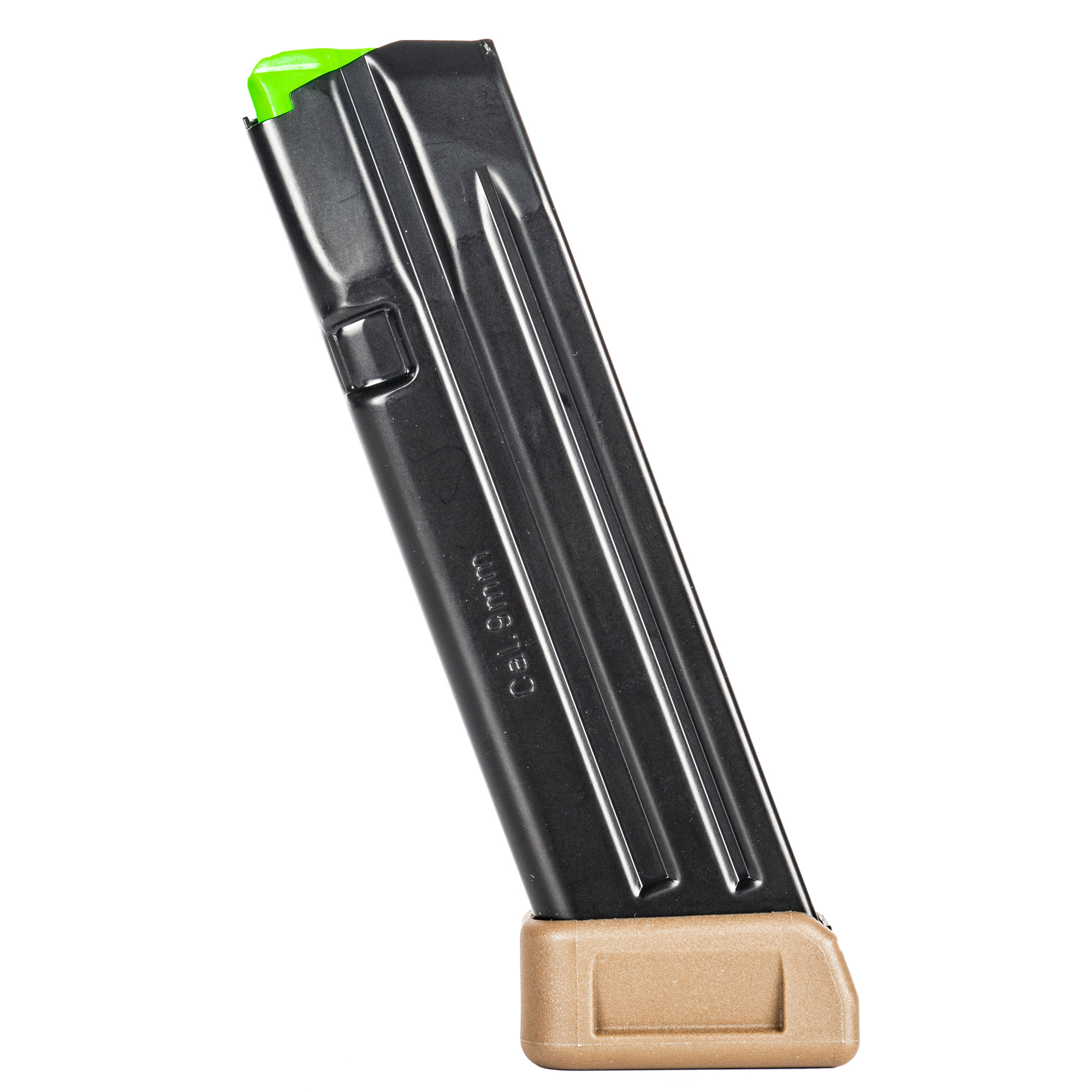 MEC-GAR 20RD Metal Magazines for Glock 17 FDE