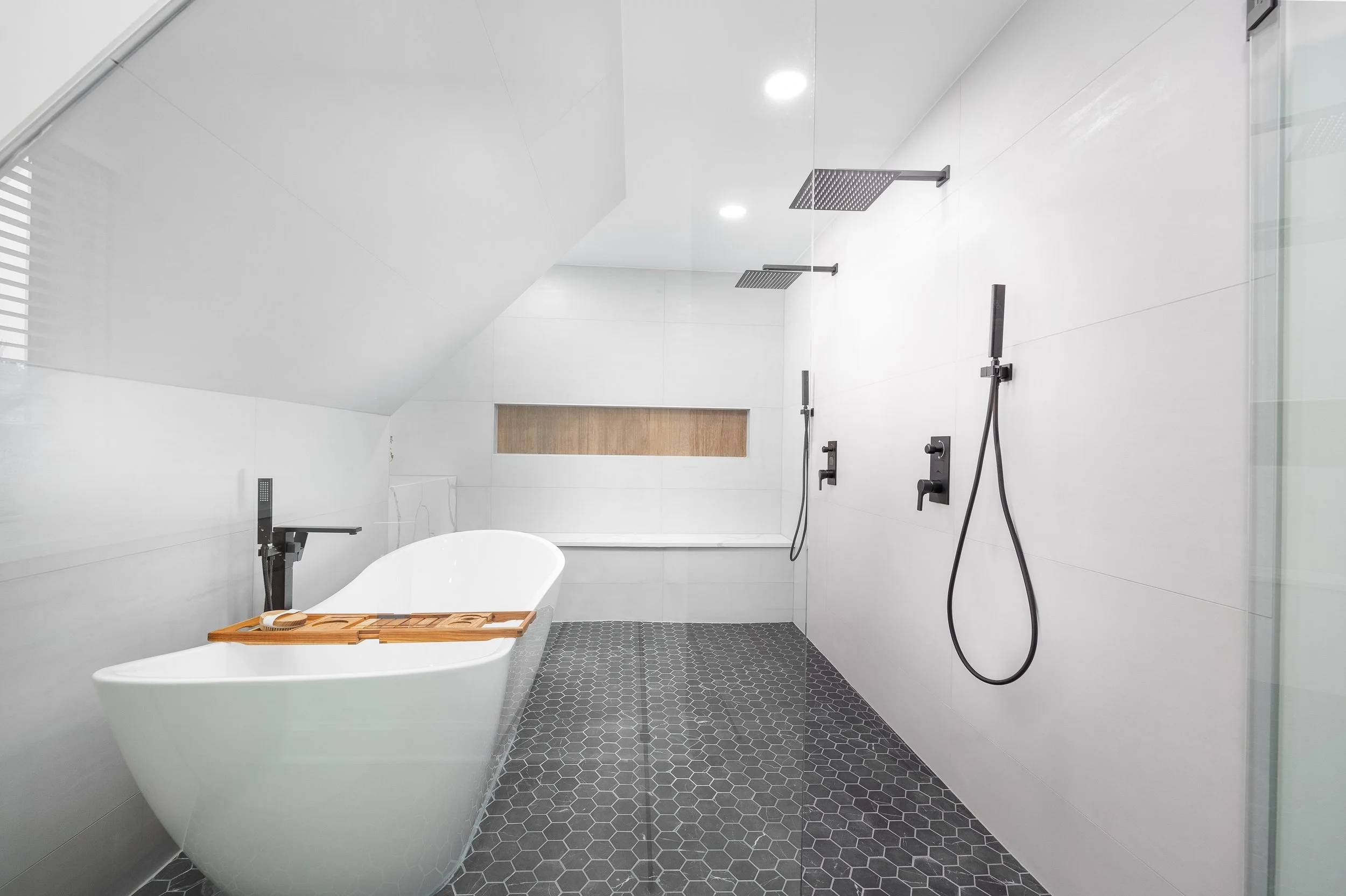 Master Bathroom Remodel ini Muirfield Village Dublin near Columbus by Mik Homes