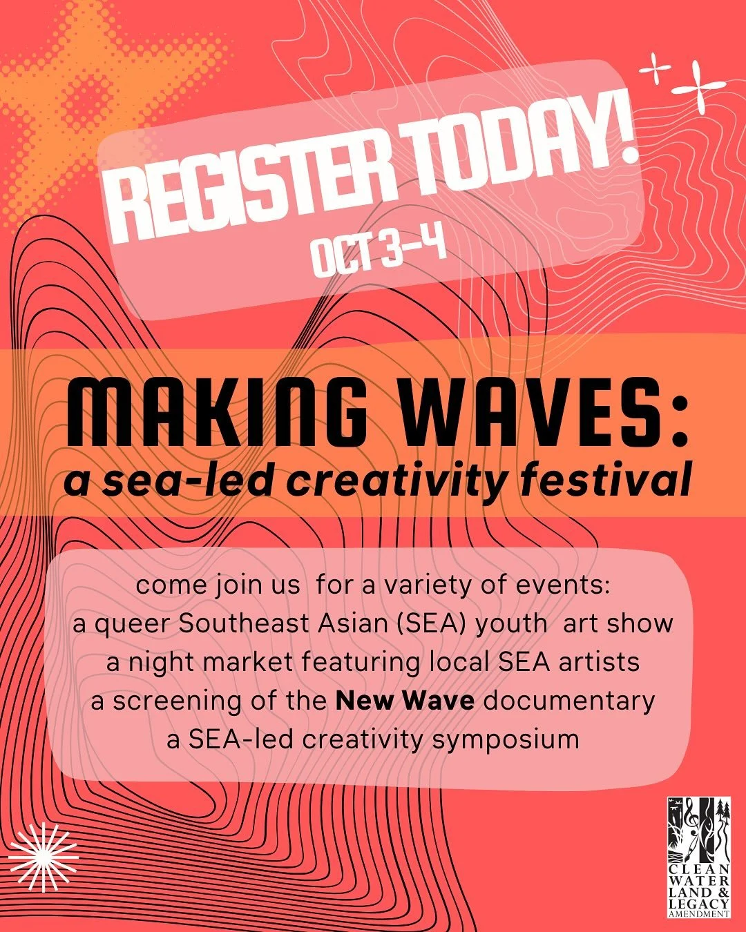 Have you registered for our weekend celebrating creativity October 3-4?

We&rsquo;ve been organizing some incredible workshops with brilliant artists, have been finalizing our Queer Youth Art exhibition and our special opening night, and have been wo