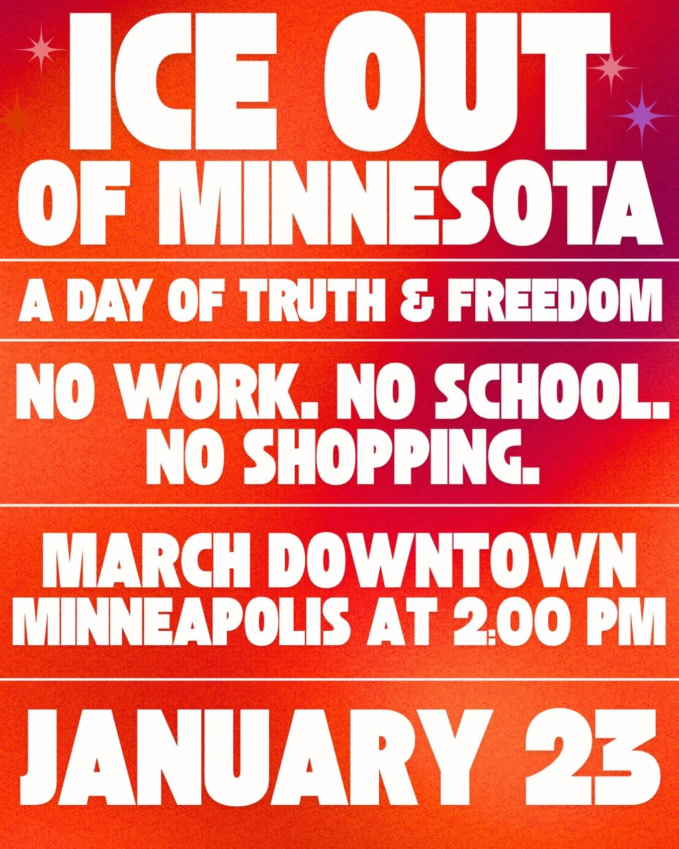 Now is the time to get ICE TF out of our state!!!!

It is time to be a part of history, make our feelings known, and to get ICE out of our state. We are horrified and disgusted at what this administration is doing to our loved ones, our friends, our 