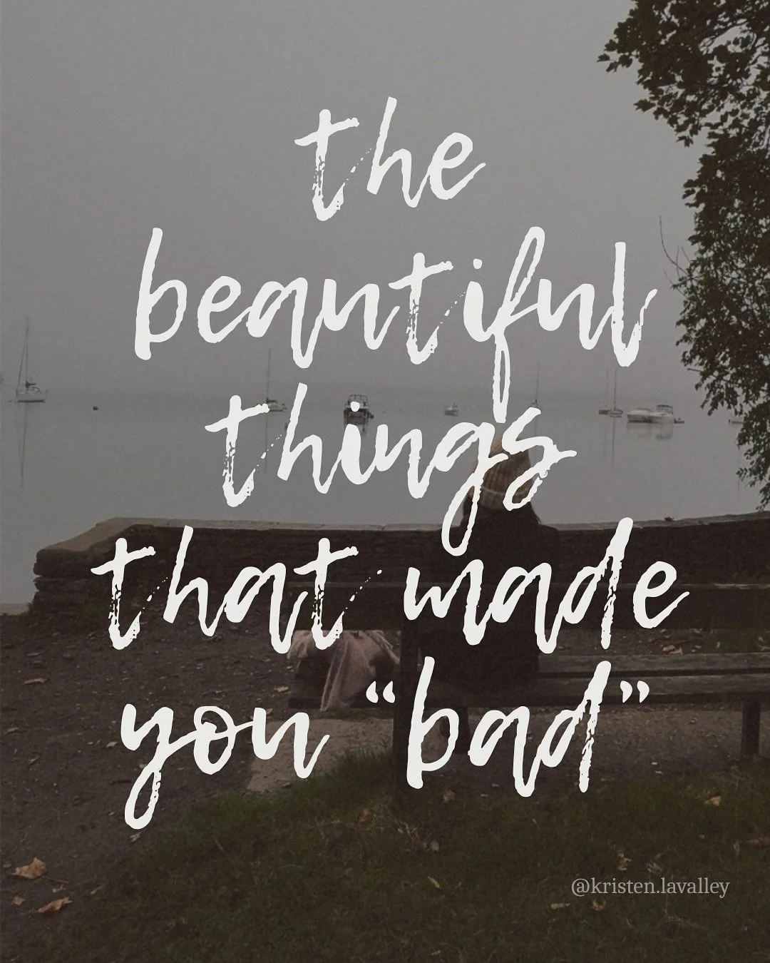 A lot of us who grew up in the church struggled to find our place in it because the way we were wired wasn&rsquo;t compatible with what our frameworks valued.

I spent my whole life hating myself because all the things I couldn&rsquo;t control were t