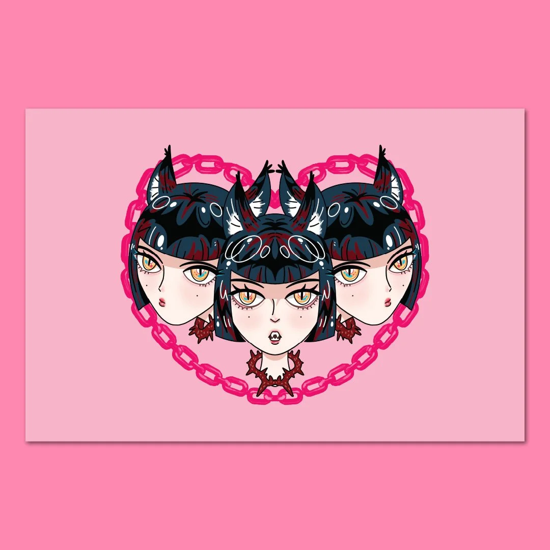 Cerberus Postcard