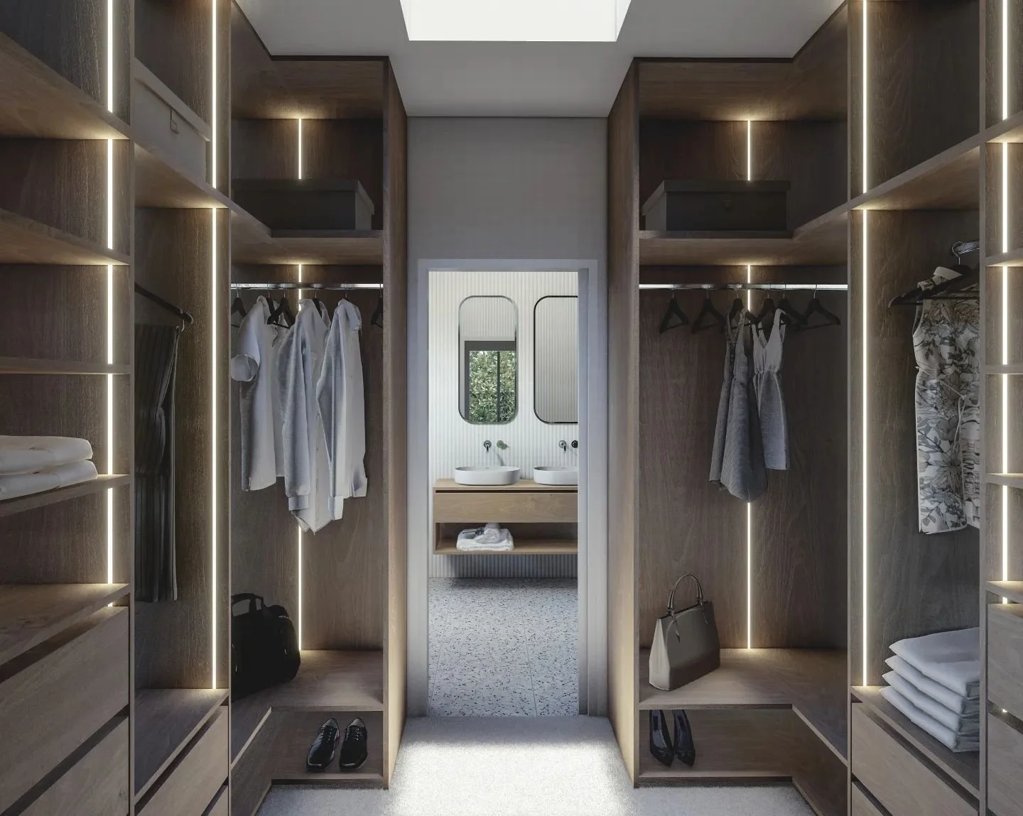 MIRANDA HOUSE 

Project Description:
The modern duplex design project features exceptional five-bedroom homes with spacious interiors and exteriors. This two-story design is meticulously crafted to maximize natural daylight, offering an abundance of 