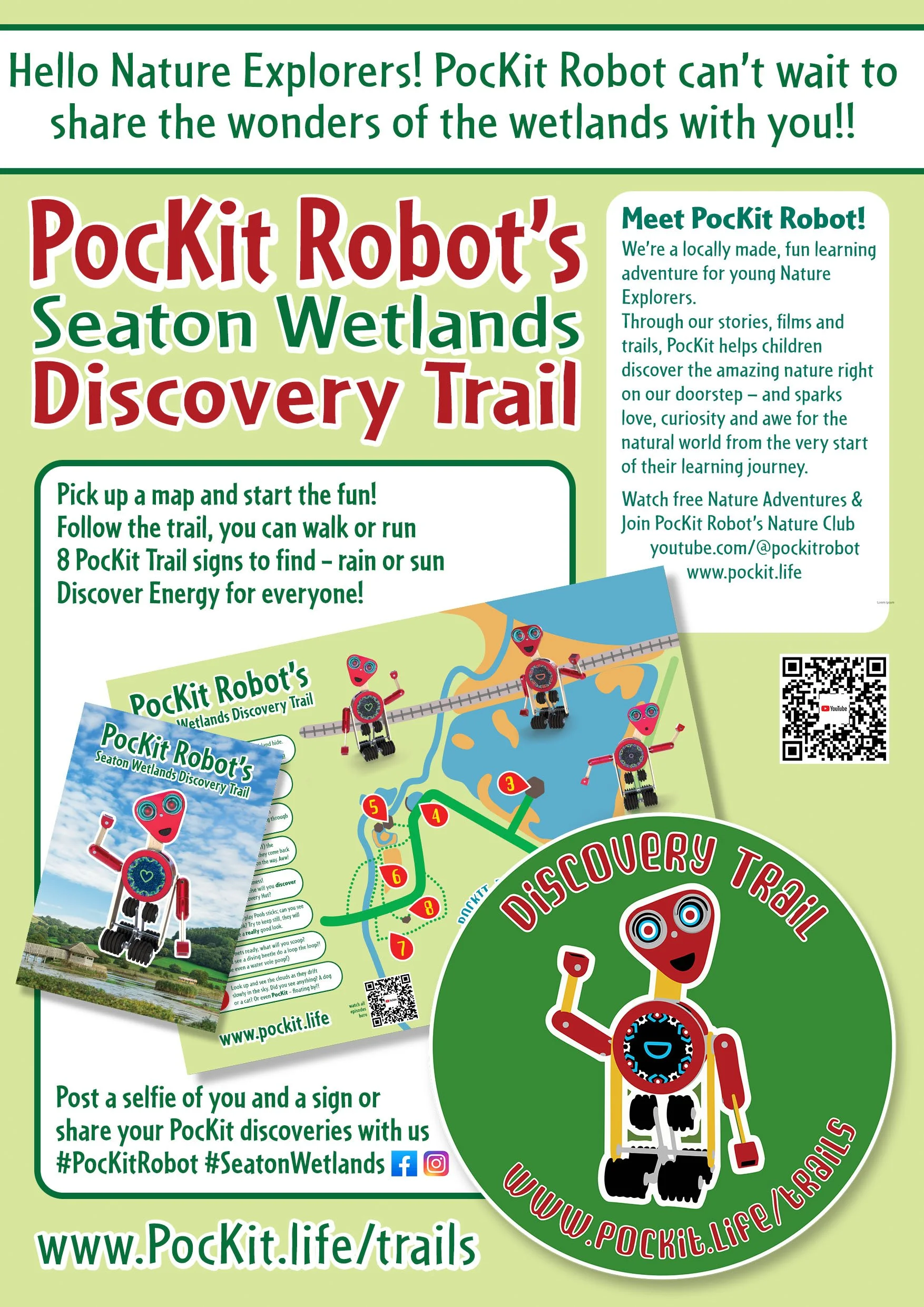 Seaton Wetlands Discovery Trail Poster