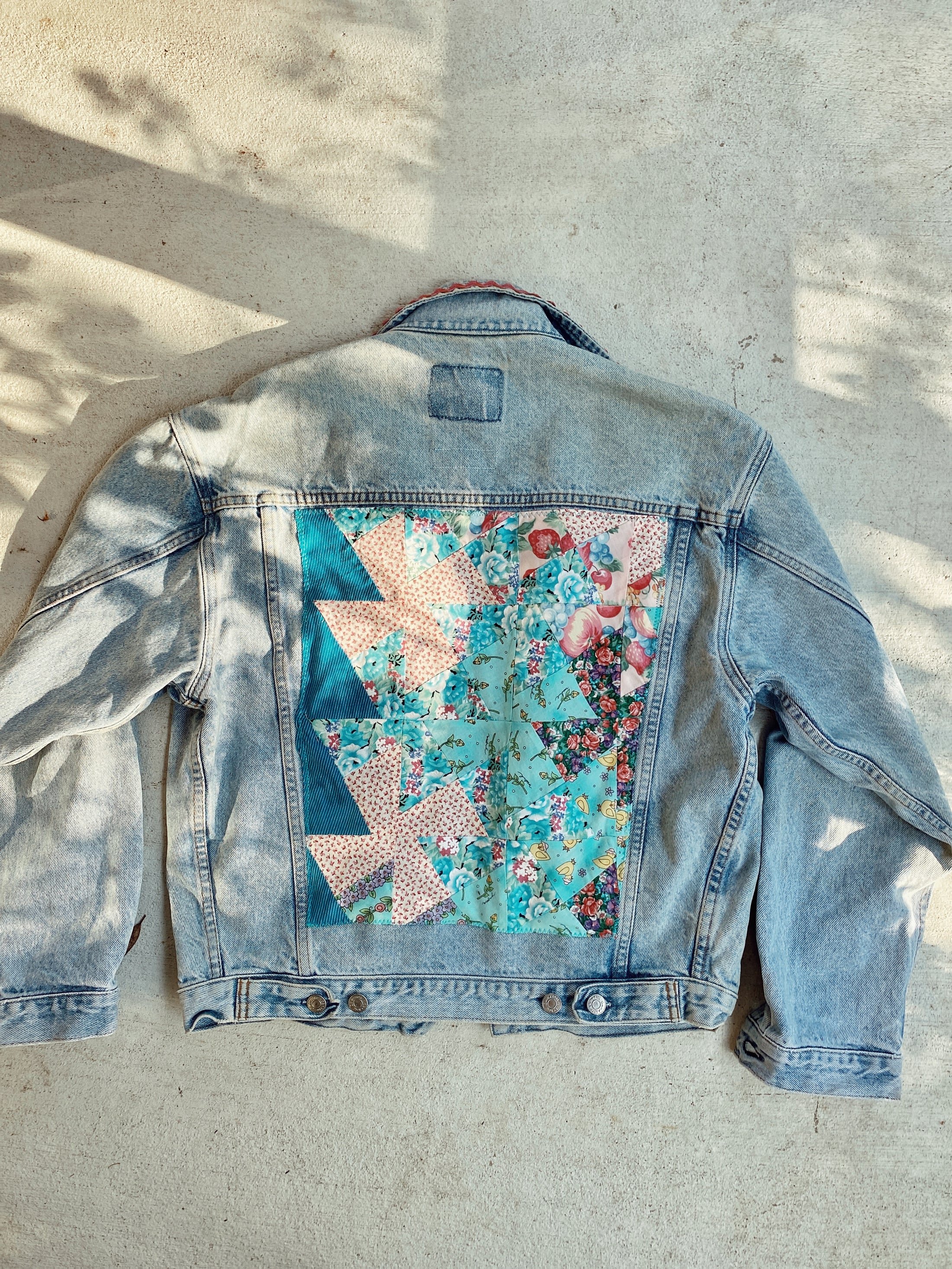Patchwork Denim Jacket
