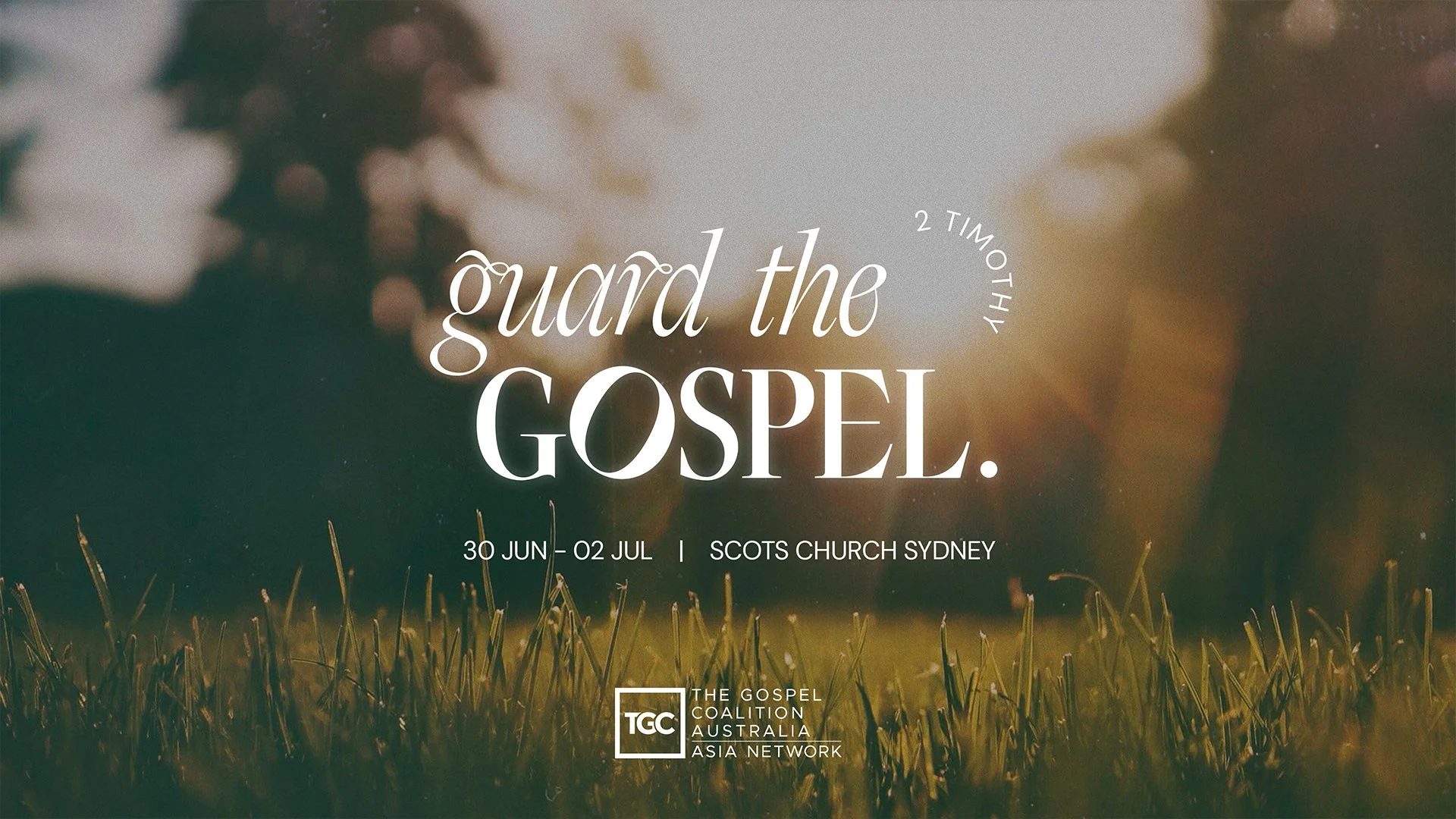 The Gospel Coalition | Event Design