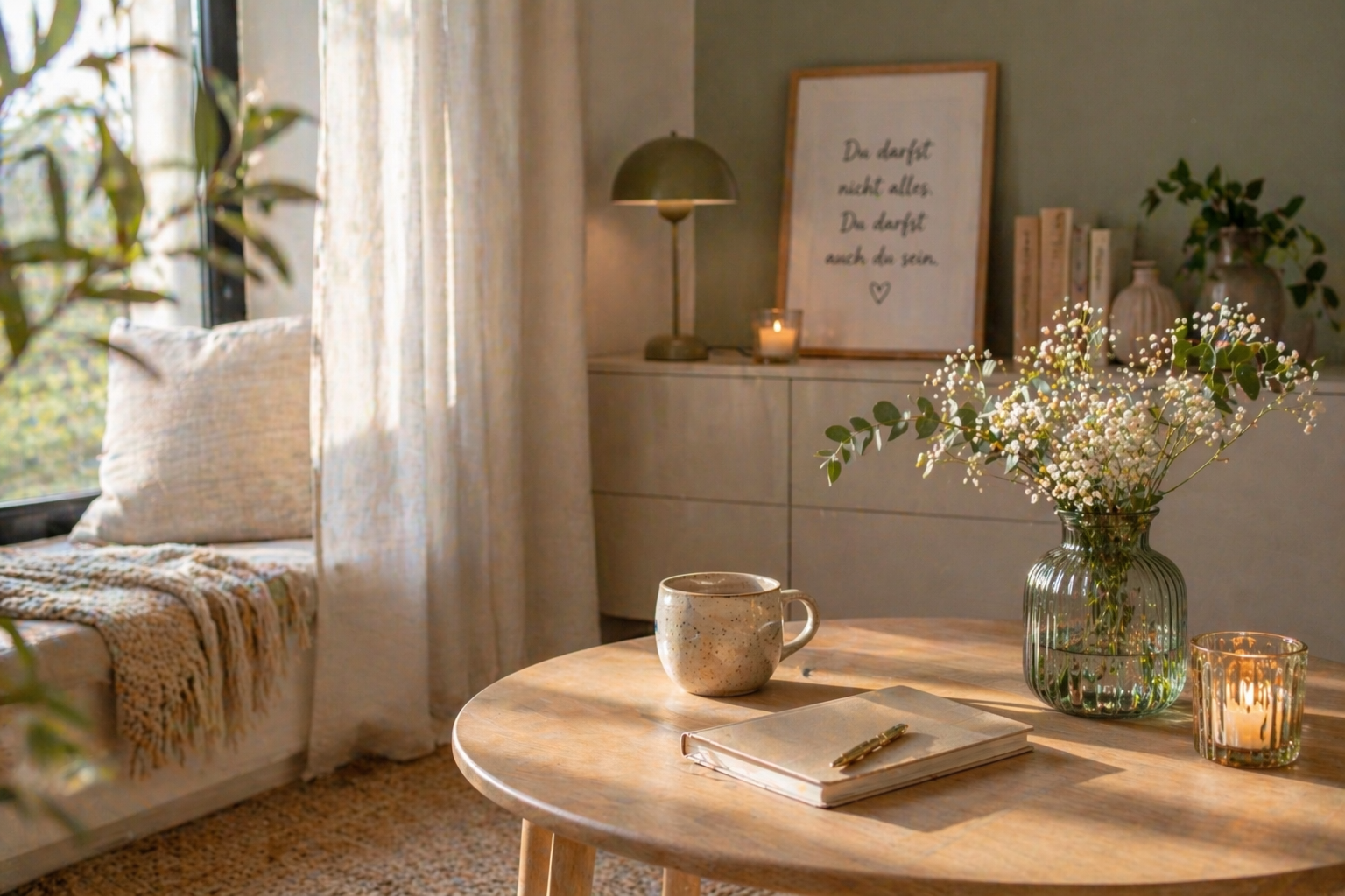 Wenn du immer für alle da bist – wie dein Zuhause dir mehr Ruhe und Kraft geben kann