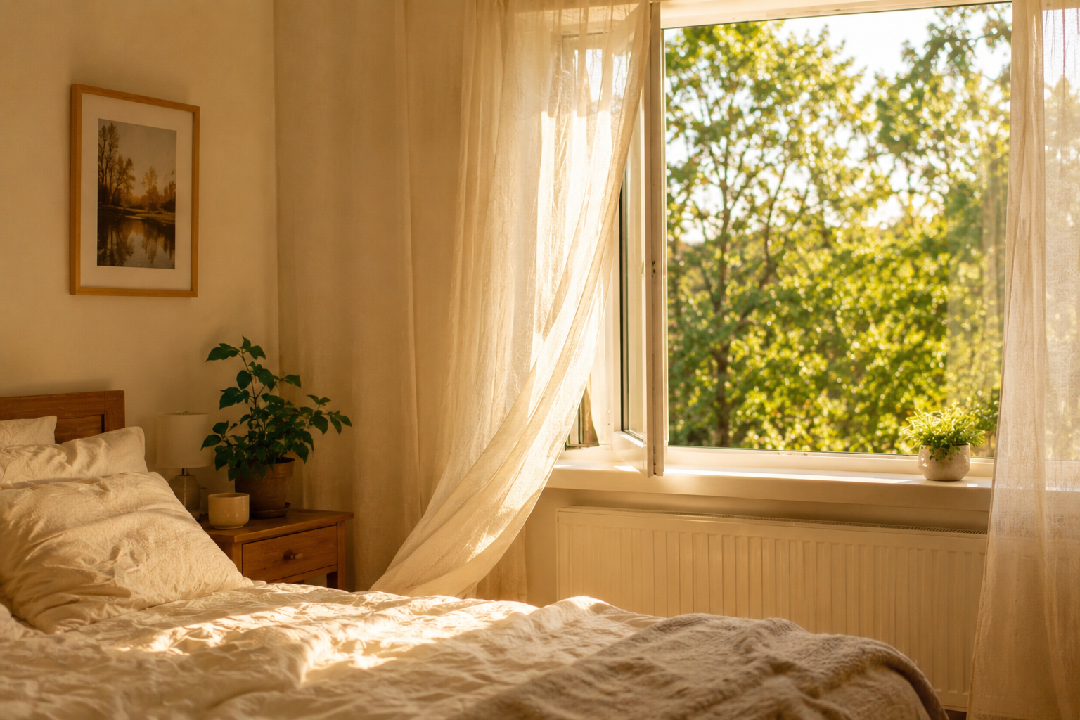 Wenn der Sommer den Schlaf raubt – was du in deinem Schlafzimmer jetzt verändern kannst