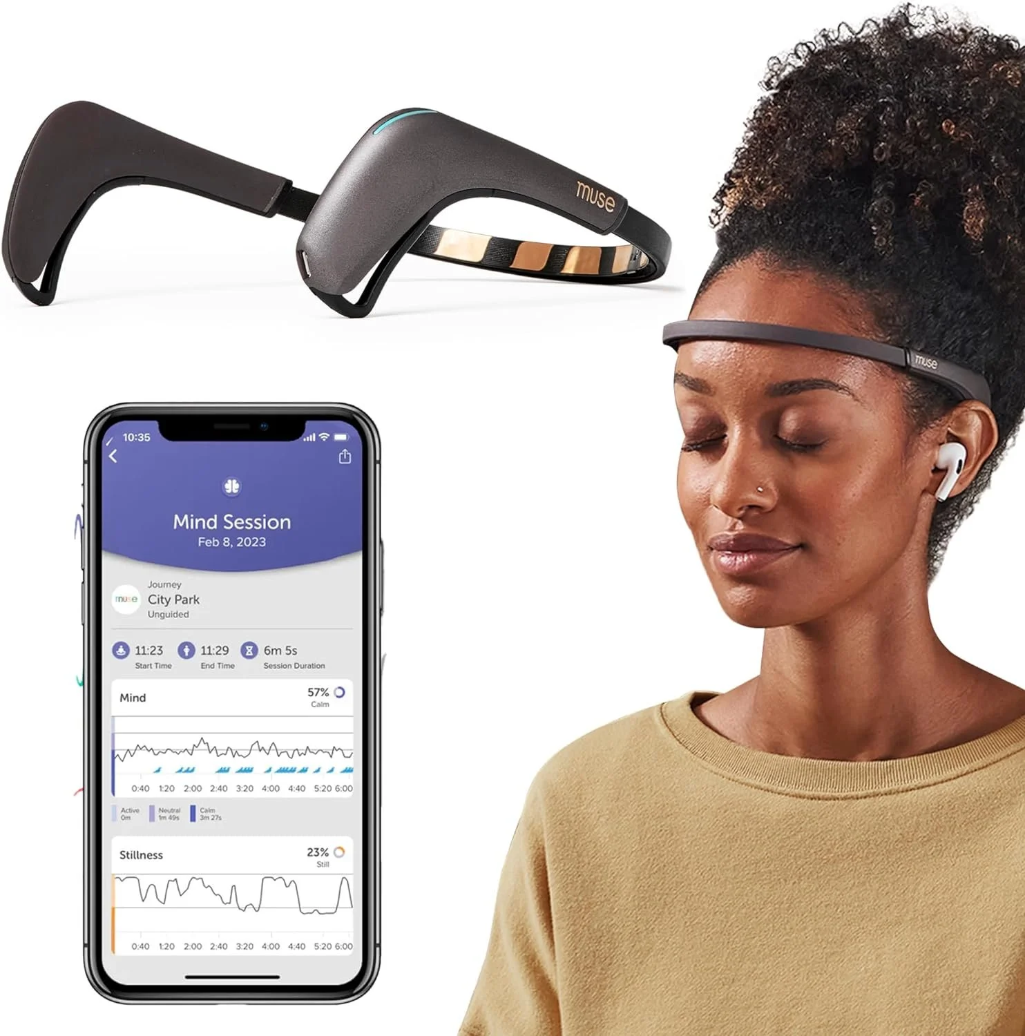 Achieve Peace of Mind: The Muse 2 Meditation and Relaxation Headband for All Levels