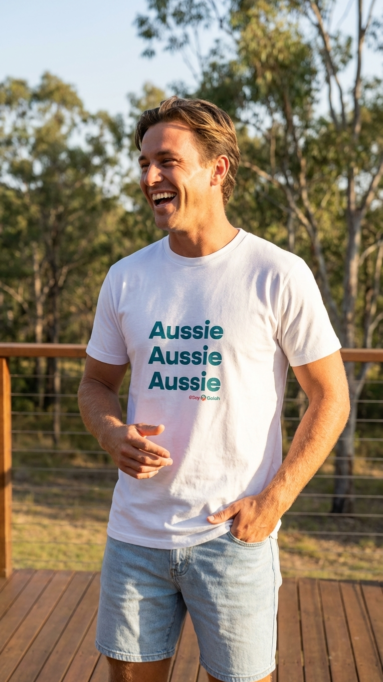 Aussie Aussie Aussie Oi Oi Oi Unisex Premium T-Shirt