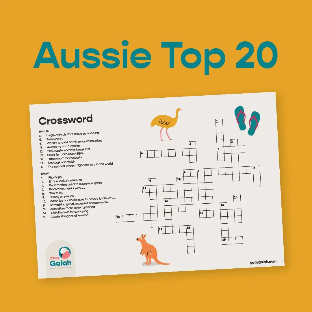 Test Your Aussie Knowledge: Download Our Australian Slang Crossword