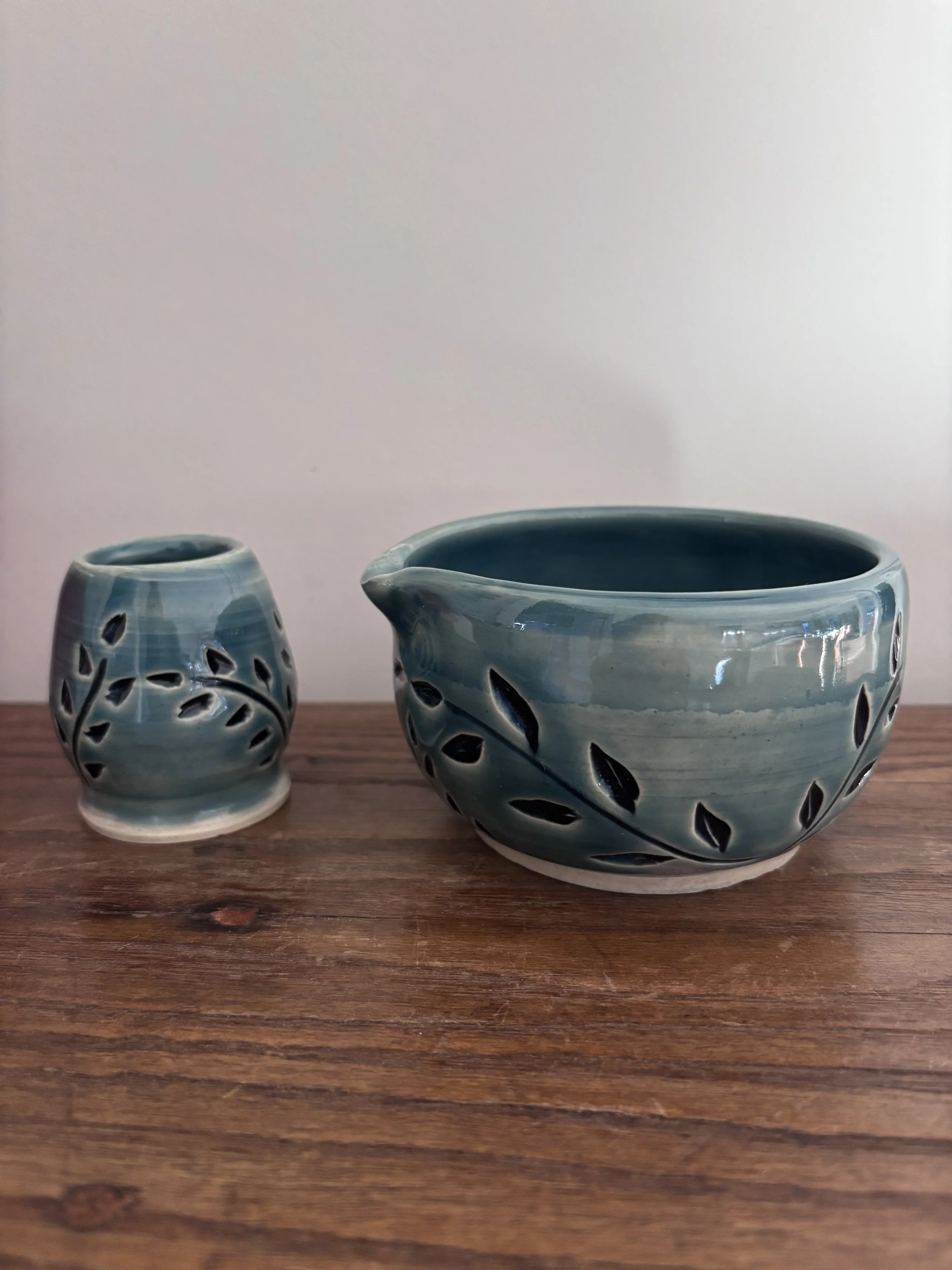 Matcha Bowl with Whisk Holder