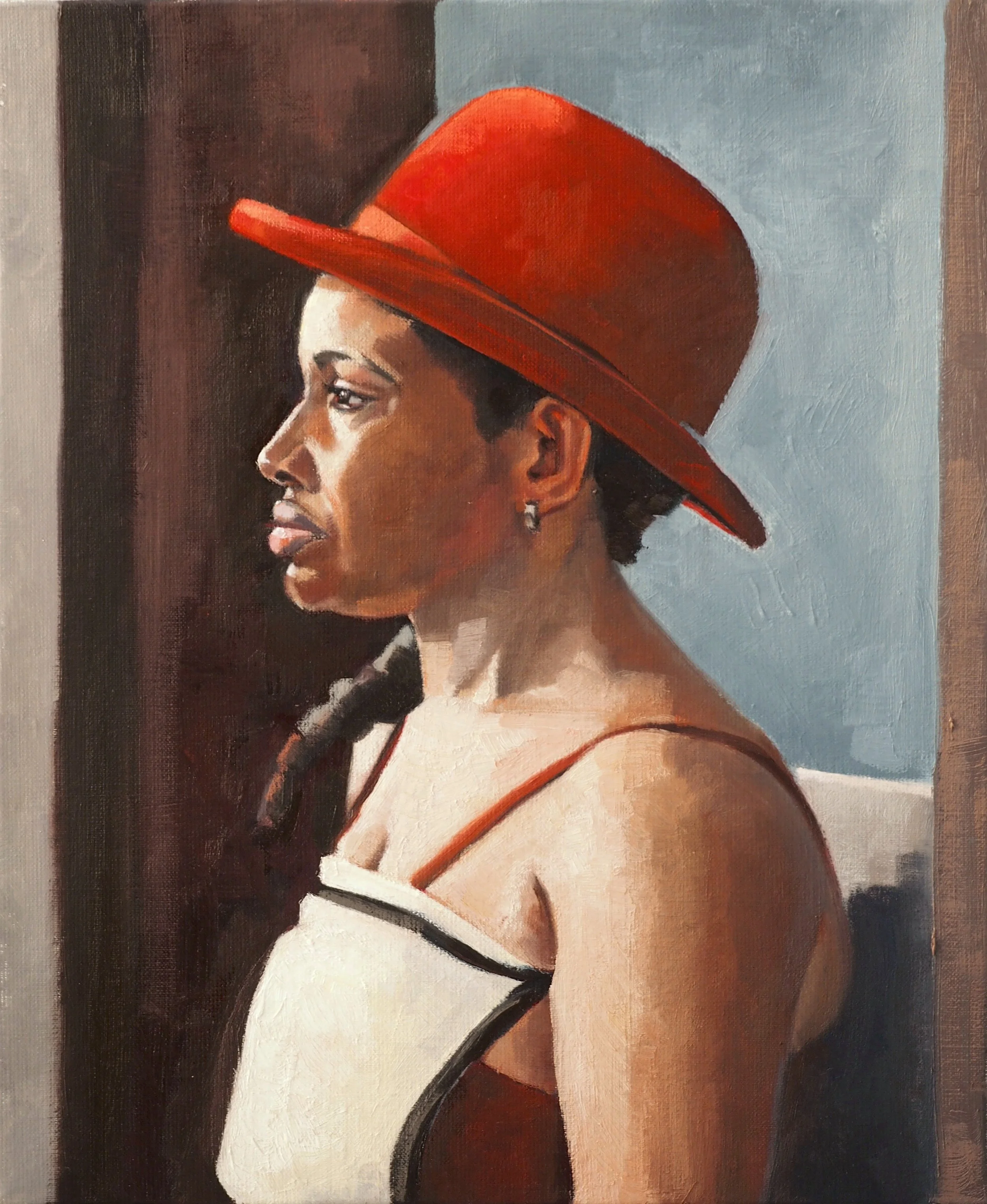 Diane, 2016, oil on canvas, 48x38 cm