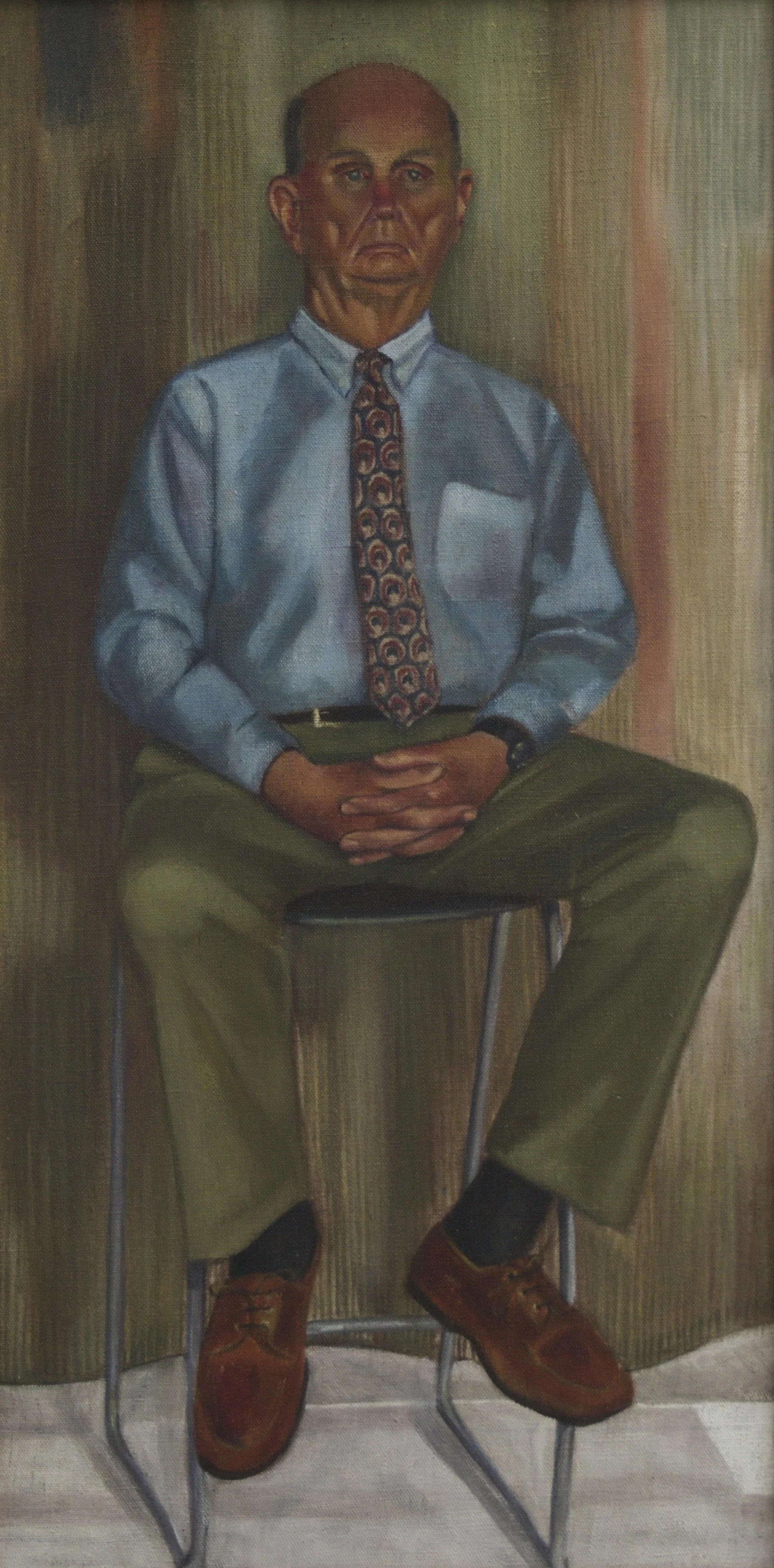 George, 1999, oil on canvas, 70x35 cm