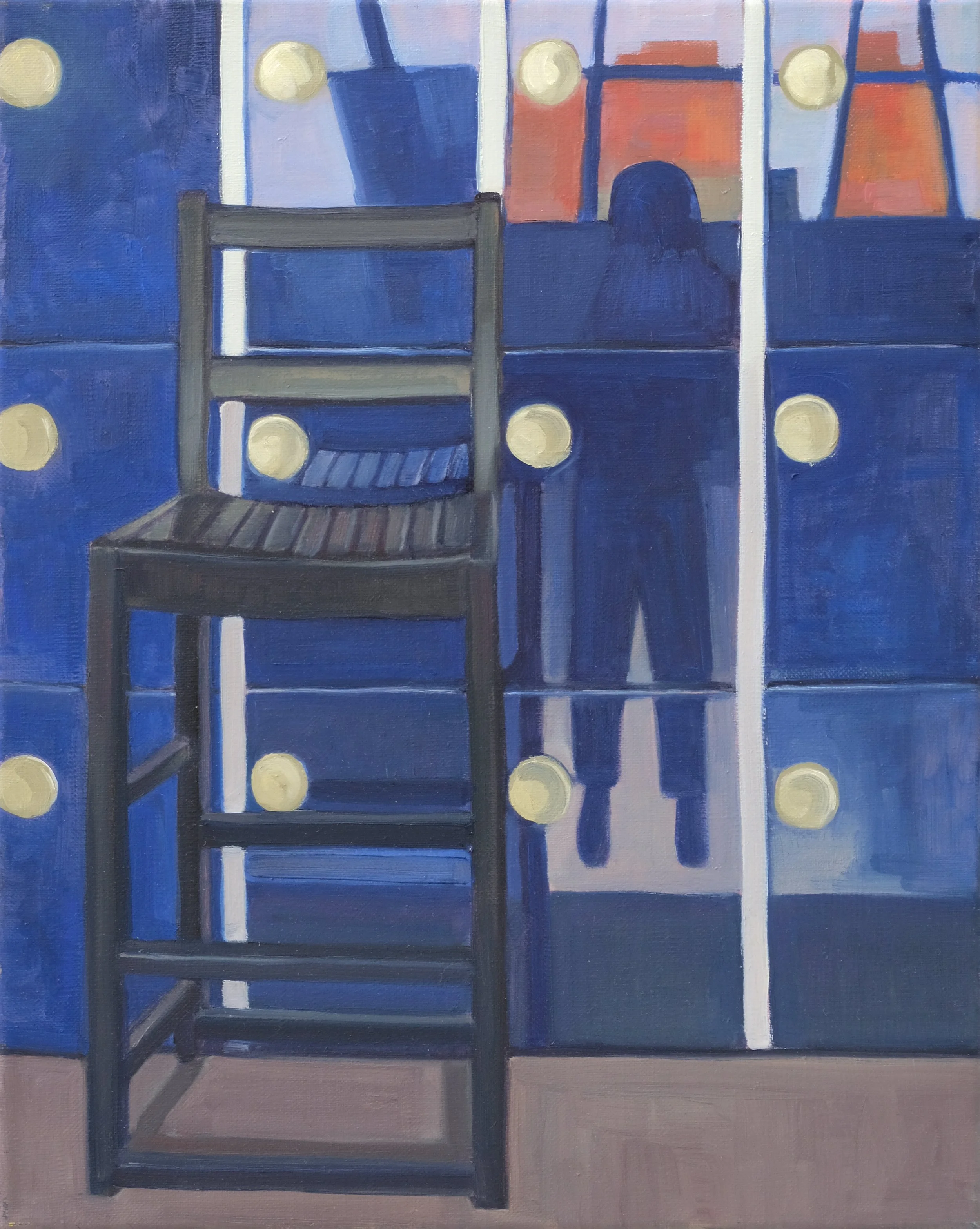 No Reflection, 2021, oil on canvas, 50x40 cm