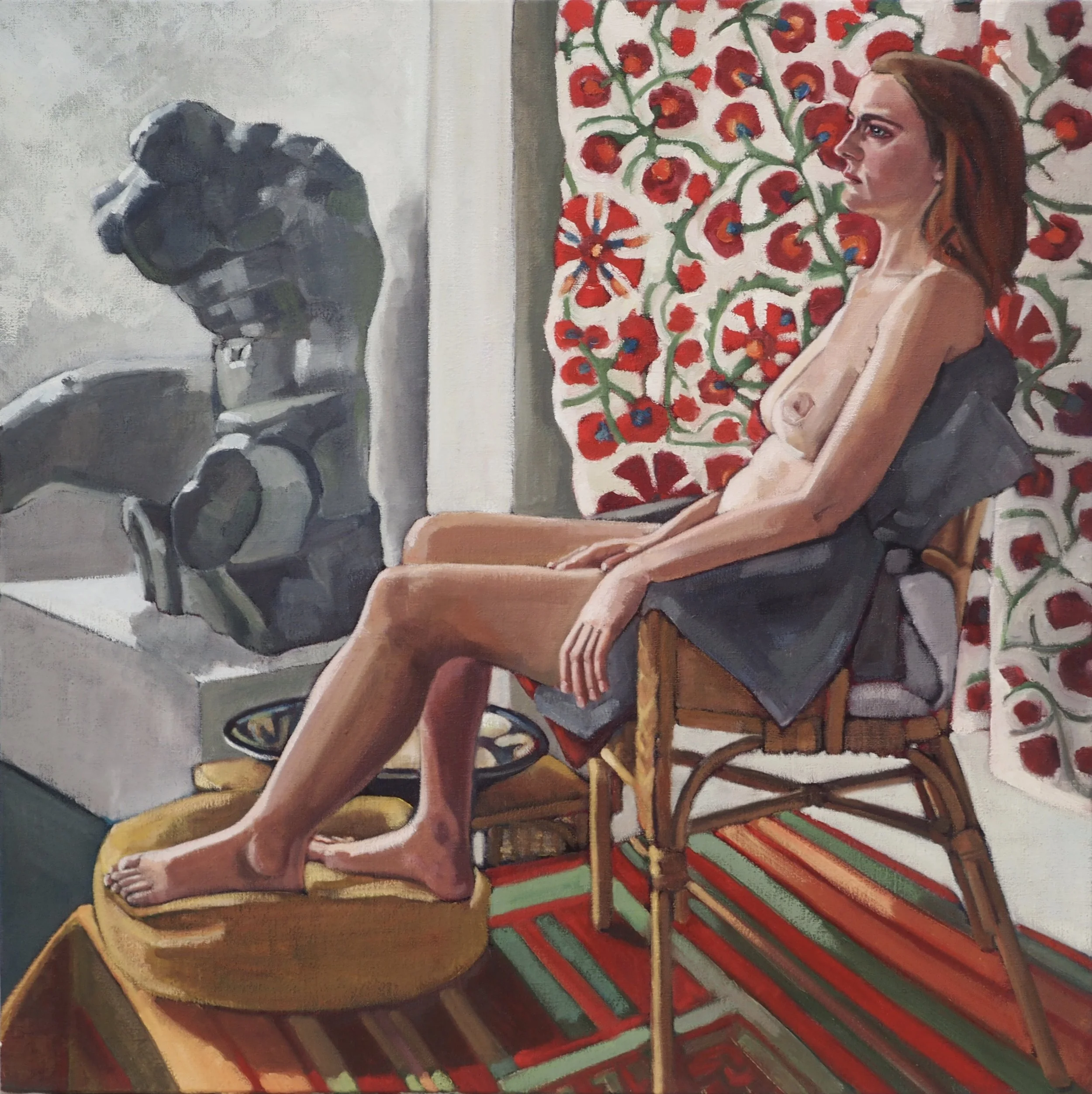 Pamela, 2016, oil on canvas, 70x70 cm