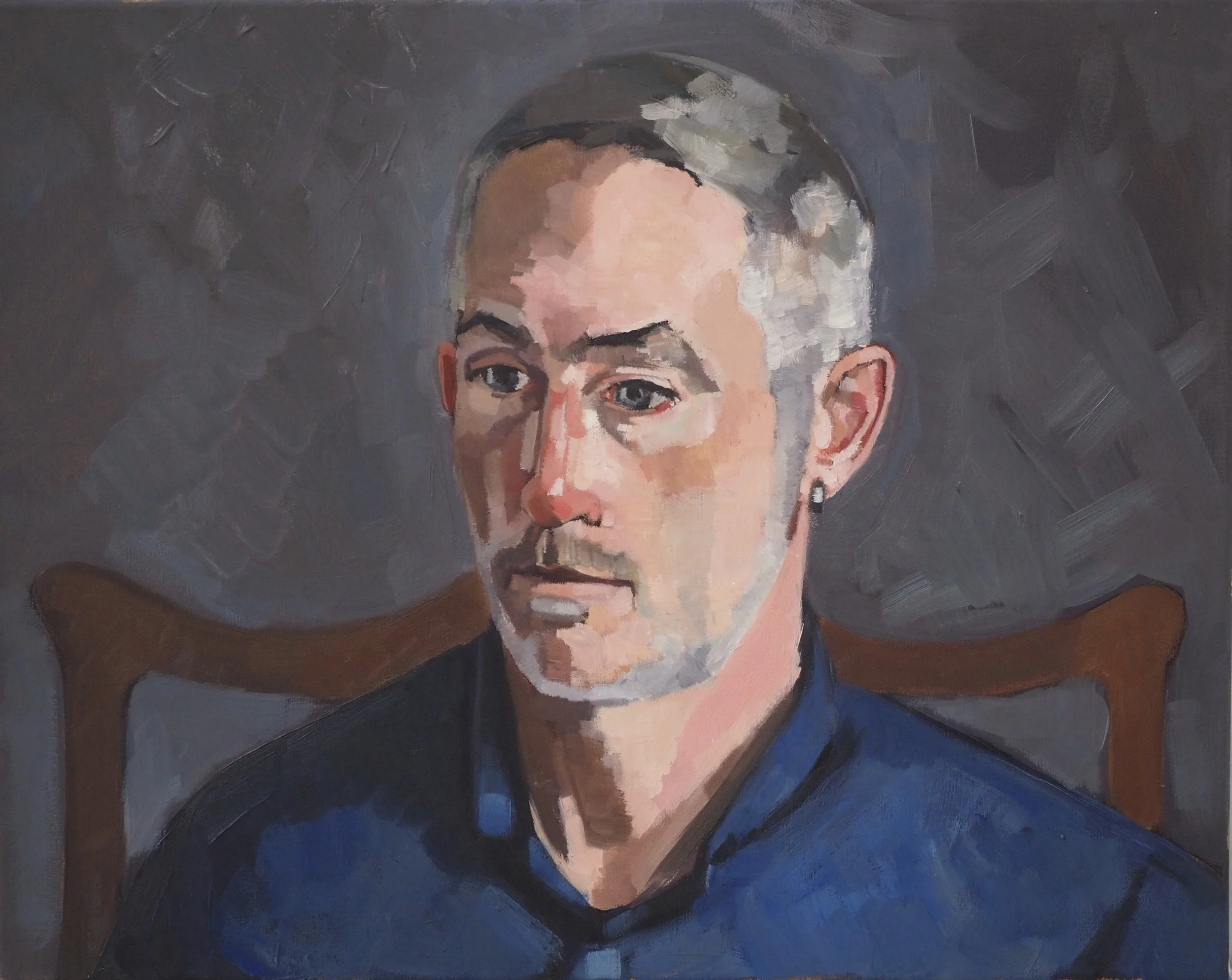 David, 2017, oil on canvas, 40x51 cm