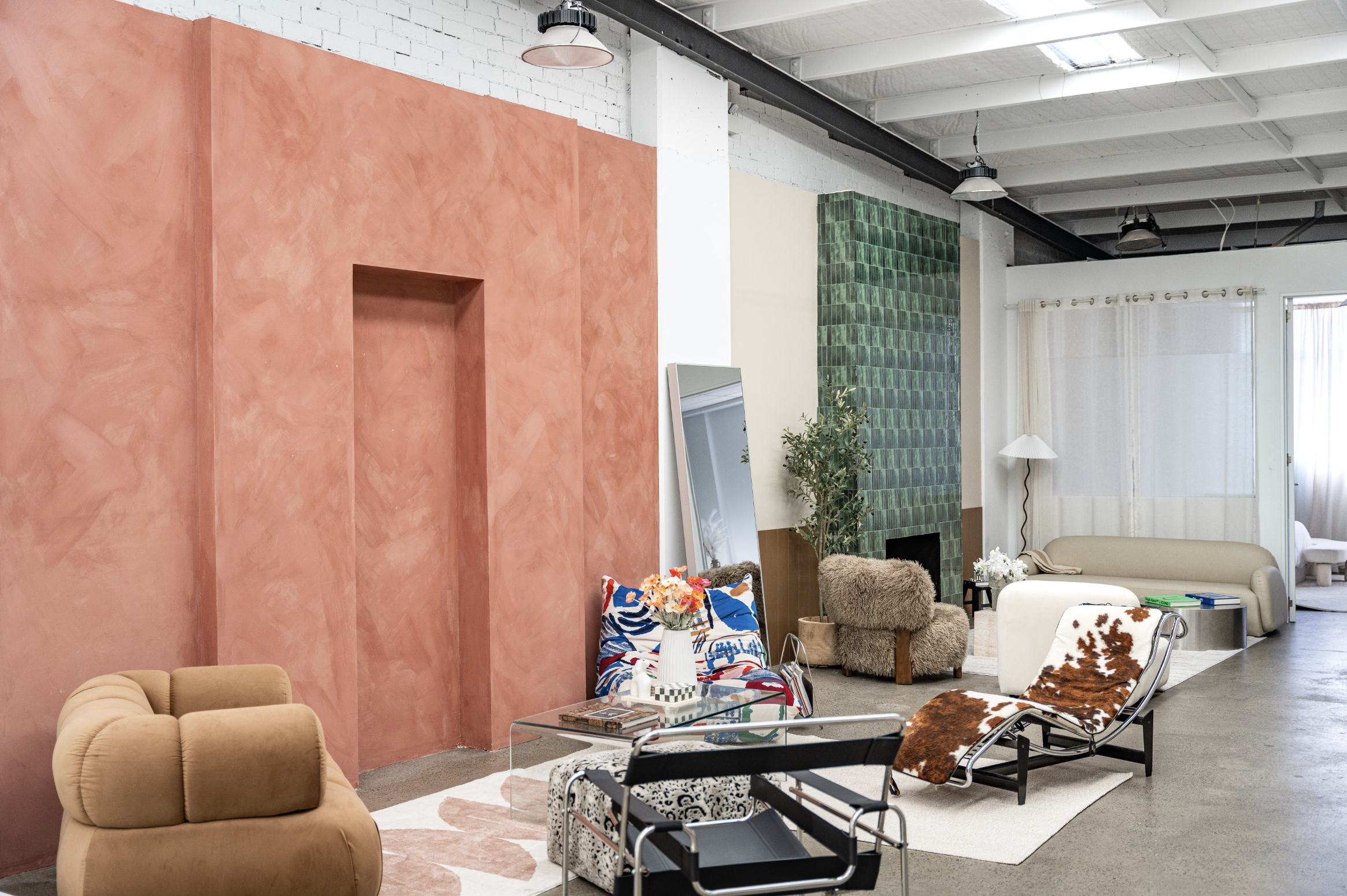 Different Agency Studios private event venue in Alexandria, Sydney, featuring a 169sqm styled event space with curated furniture, natural light and flexible layouts for birthdays, brand launches and private celebrations