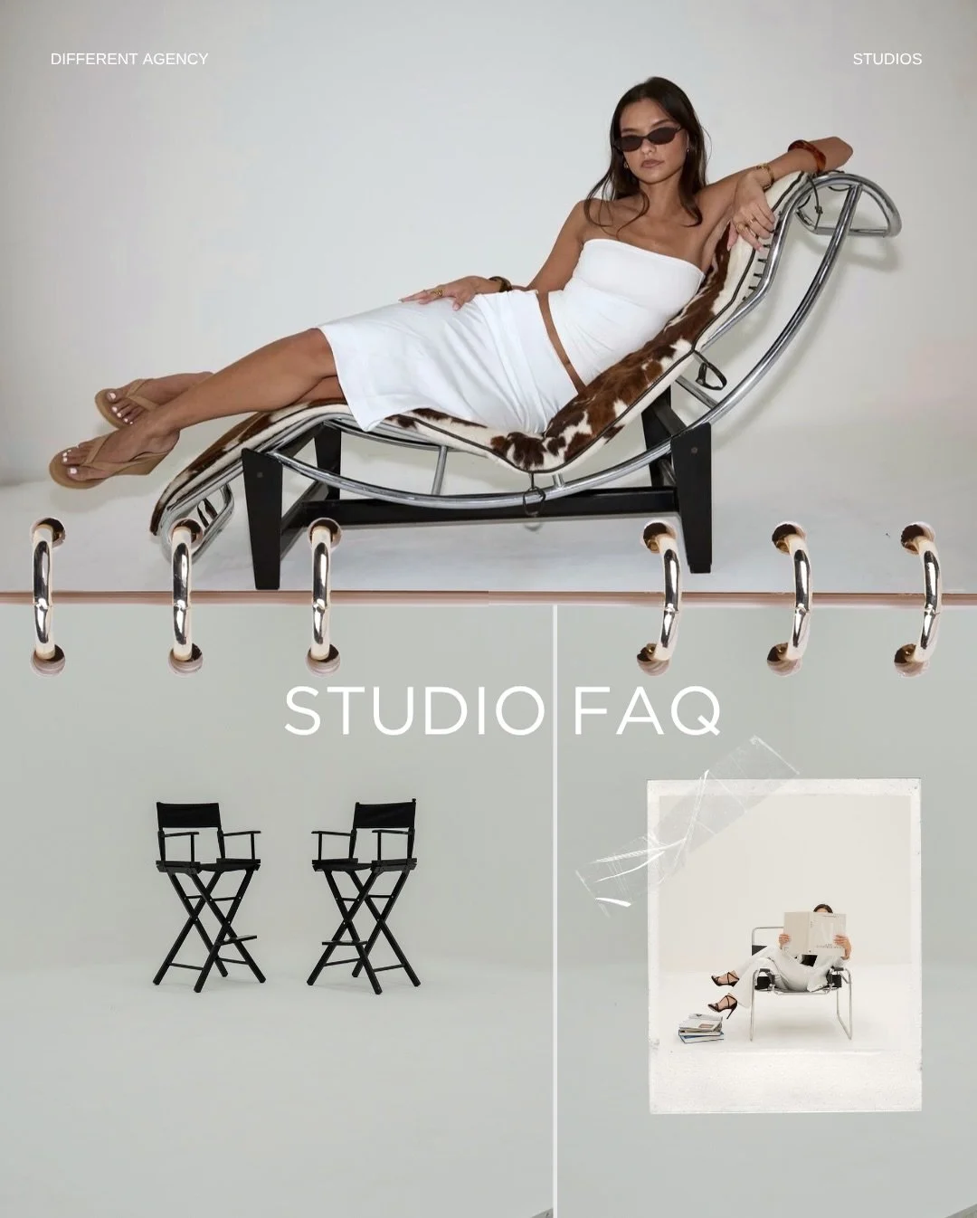 STUDIO FAQ! 

If you had any questions about the studio, this post should help! If we missed anything, feel free to message us! 

For specefic photos, videos, measurements etc please message us! 

#ContentStudio #SydneyContentStudio  #CreativeStudio 