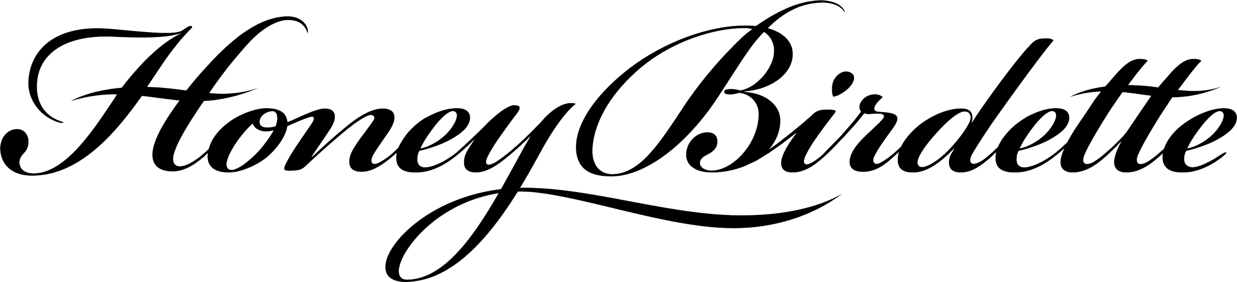 Text that reads "Honeymoon" in elegant cursive font.