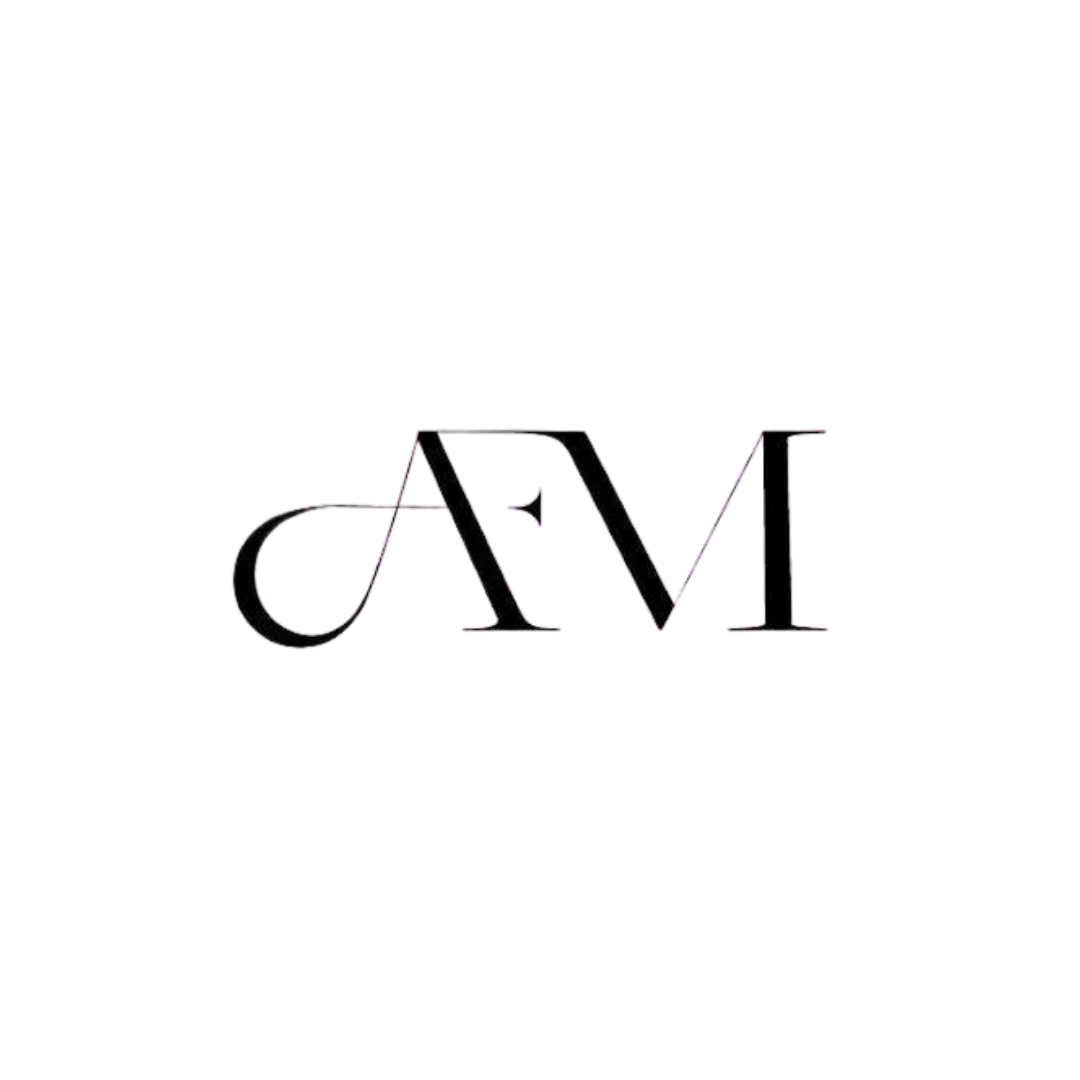 A black background with the text 'ATM' written in a stylish, thin, pink neon font.