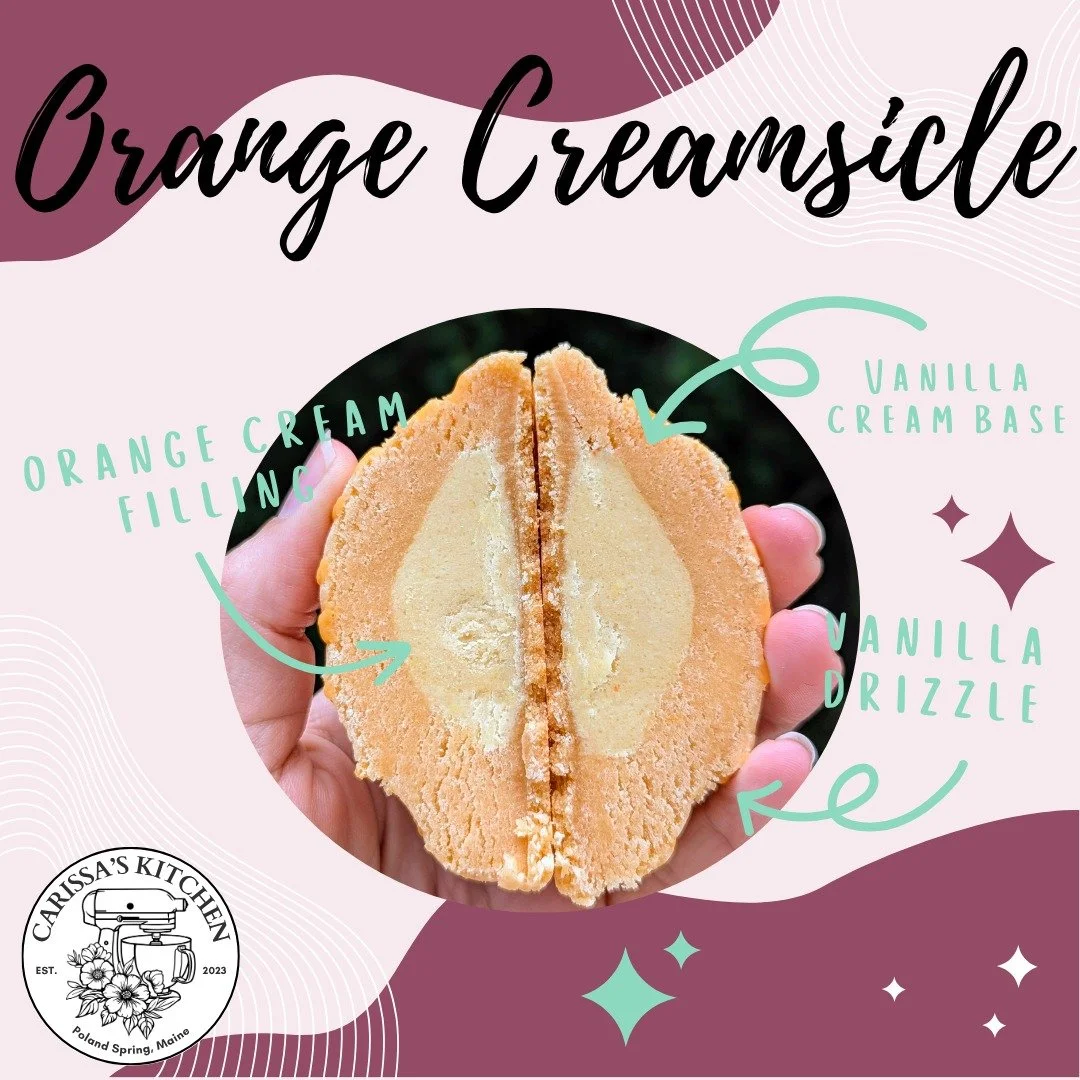 π Orange you glad we made this?
Say hello to our newest summer crush: Orange Creamsicle. It’s got a vanilla + orange cream soda base and a smooth creamy center that’s straight-up dreamy. Sweet, nostalgic, and a little bit extra, just ho