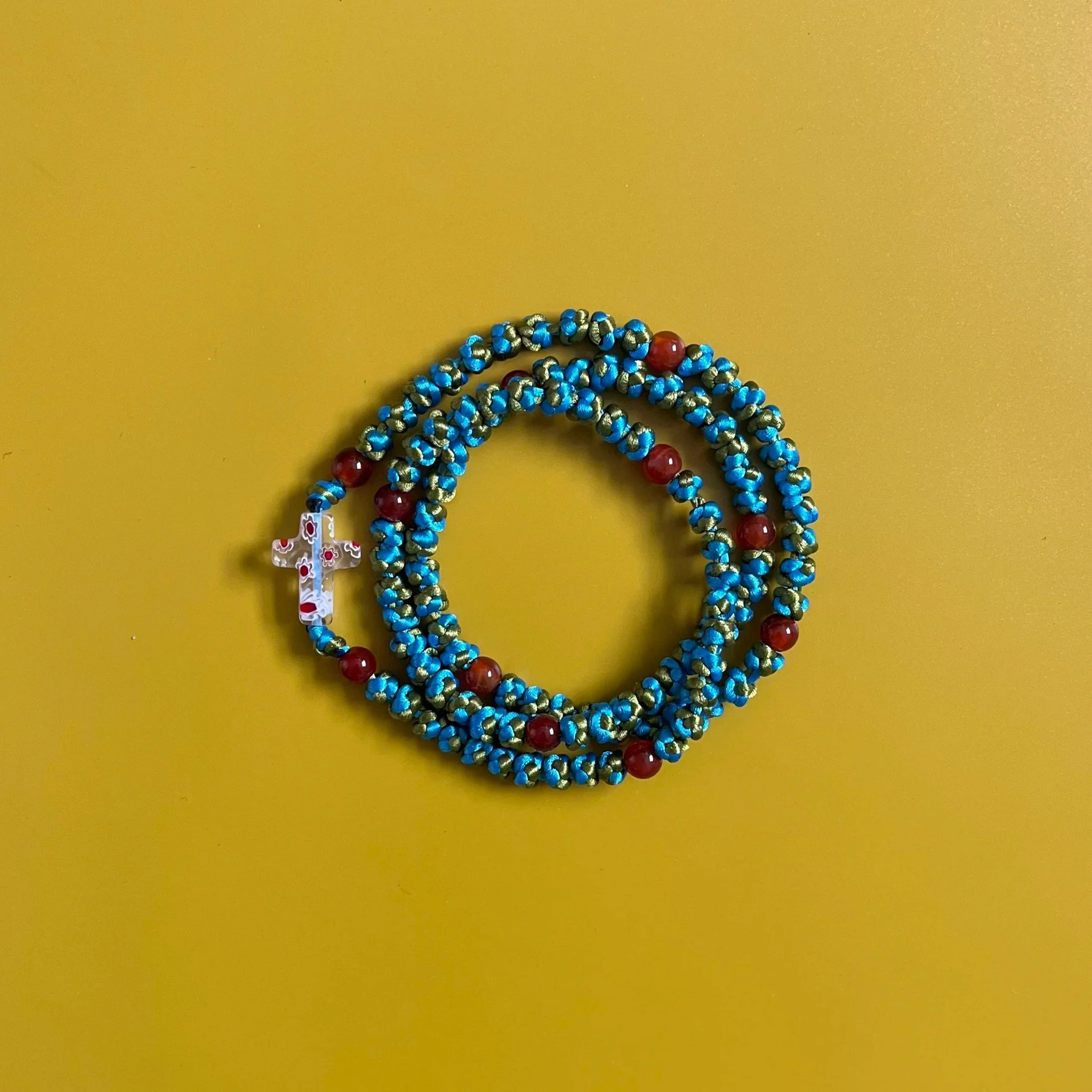 100 Knot Prayer Rope | Multicolored