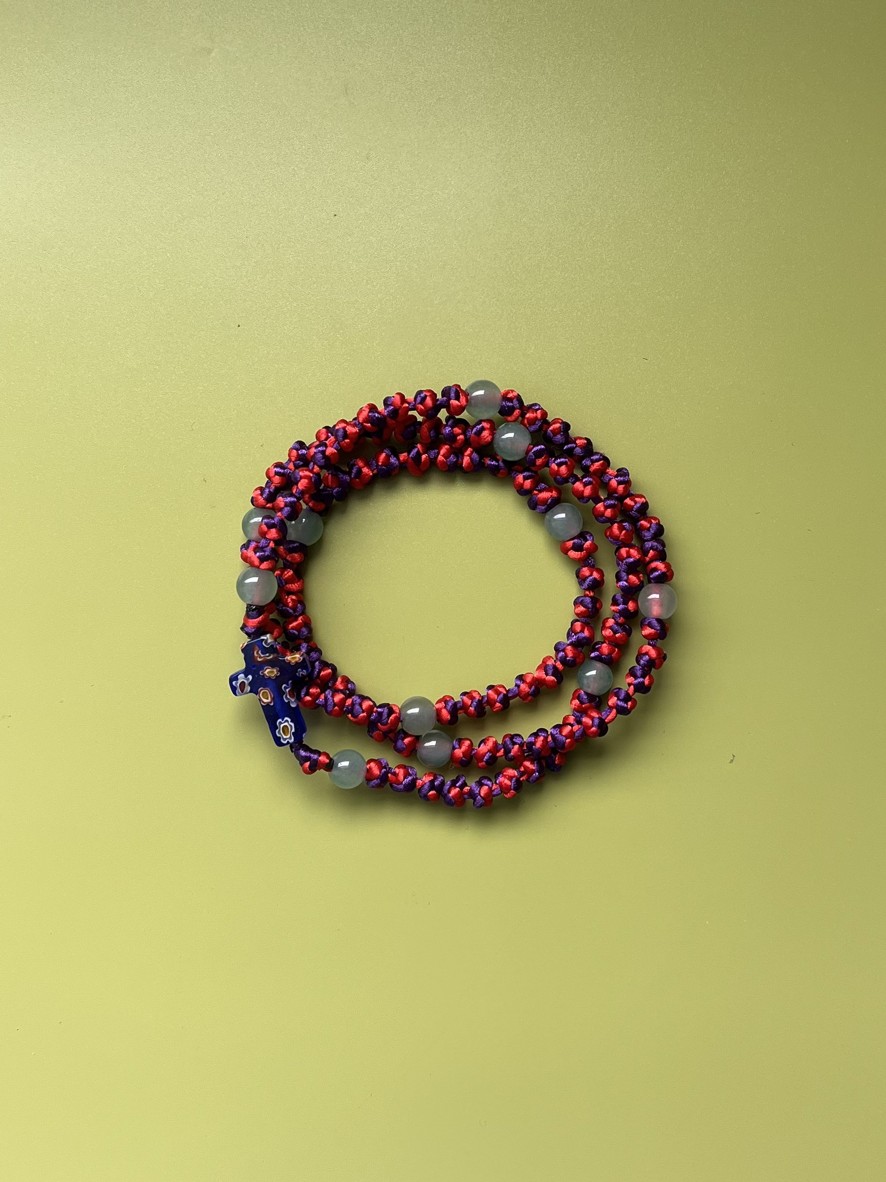 100 Knot Prayer Rope | Multicolored