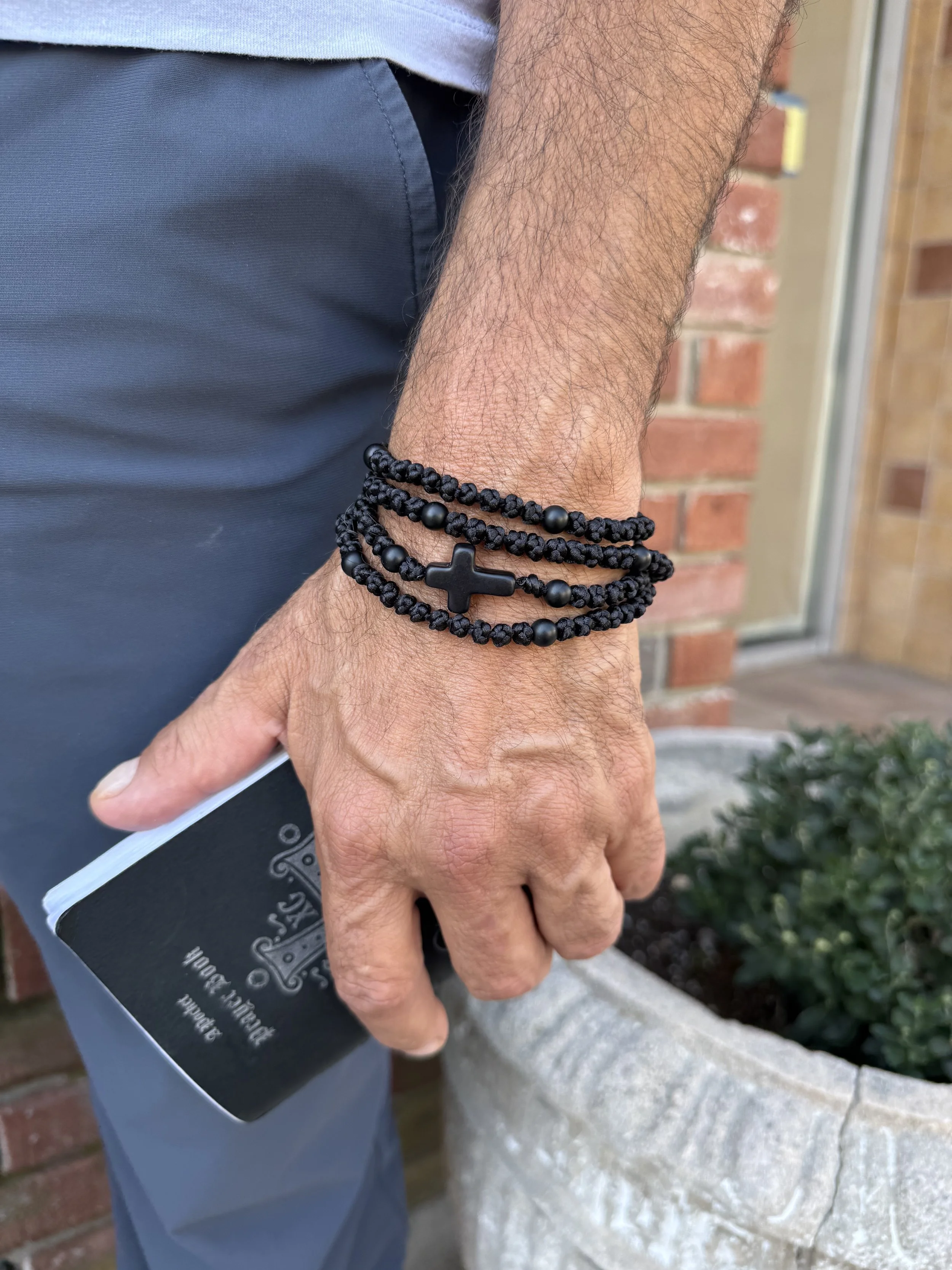 150 Knot Prayer Rope | Black