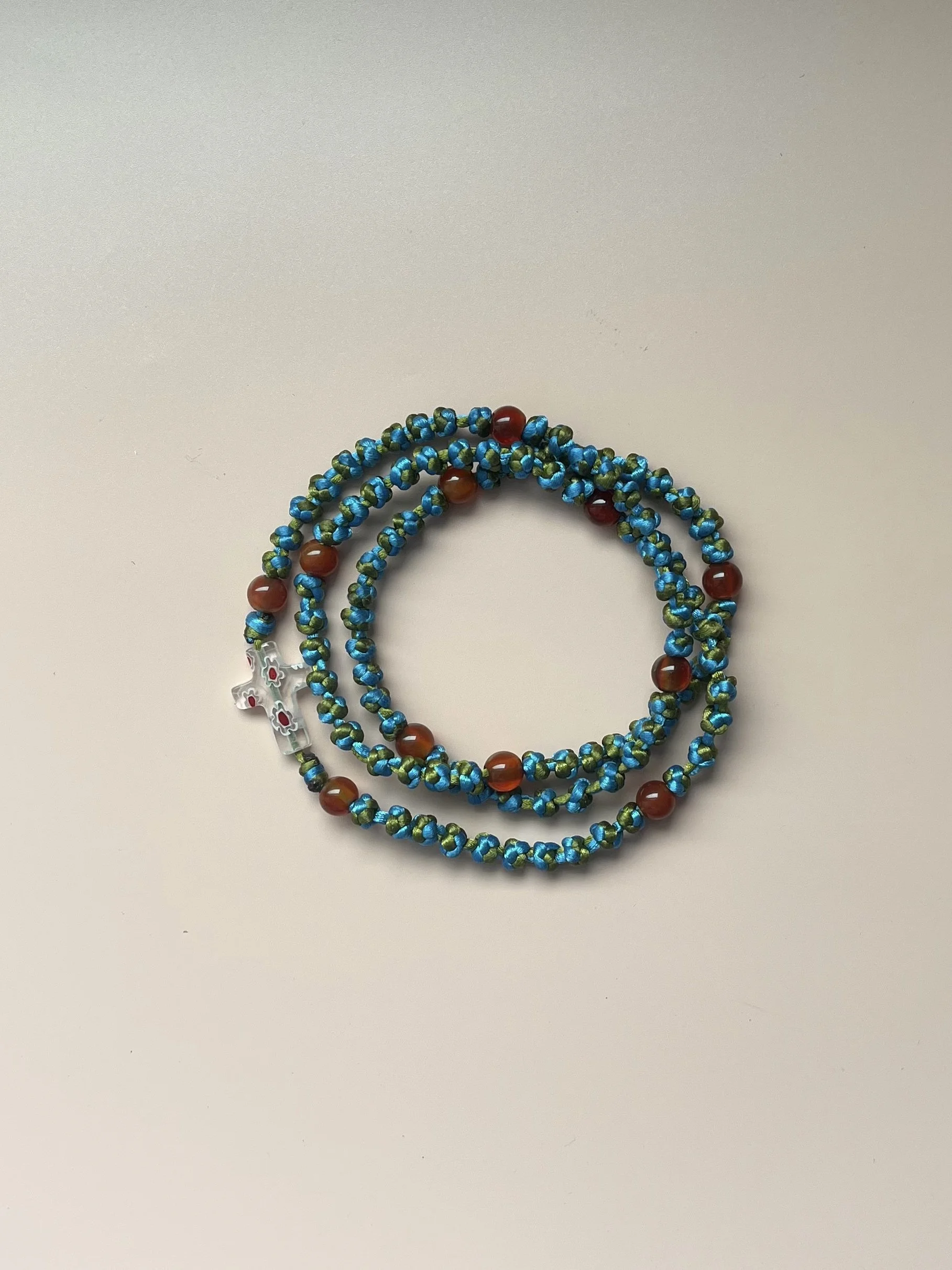 100 Knot Prayer Rope | Multicolored