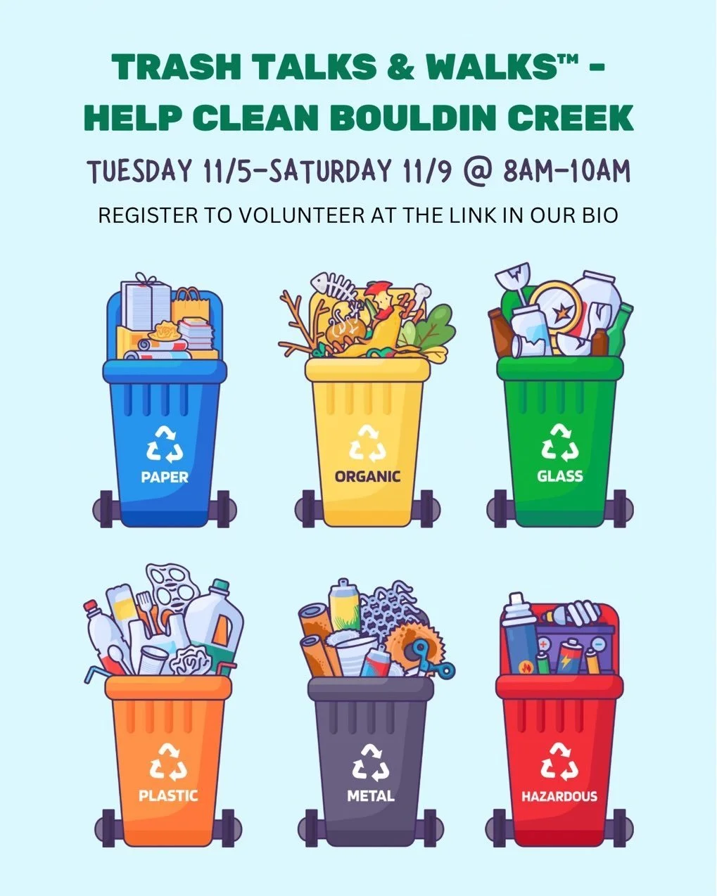 VOLUNTEER WITH US THIS WEEK!!