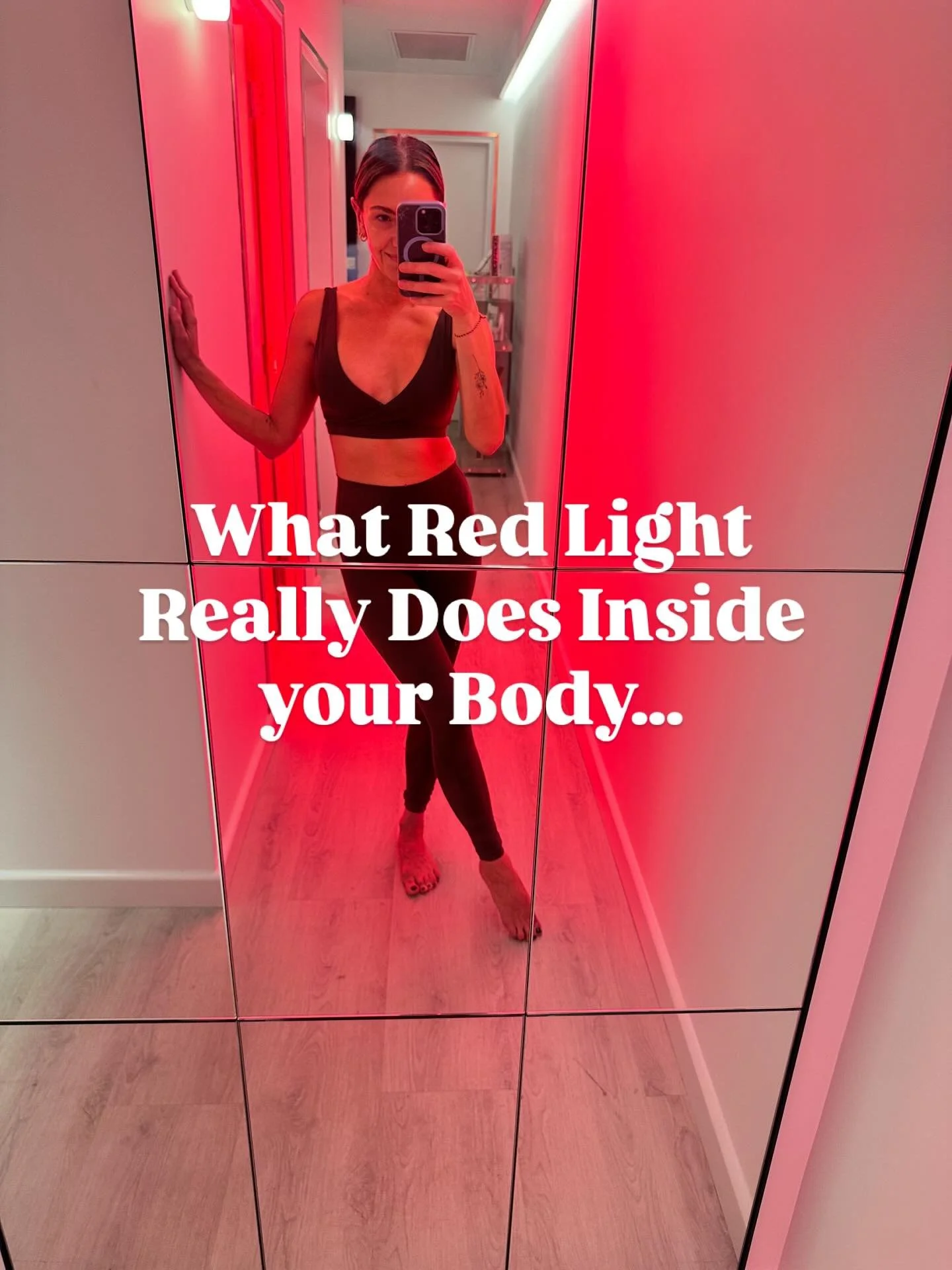 What Red Light Really Does Inside your Body. 
 Red Light Therapy isn&rsquo;t just a glow treatment&hellip;it&rsquo;s cellular medicine.
 It boosts ATP (your cell&rsquo;s energy source), calms inflammation, supports collagen repair, strengthens your n