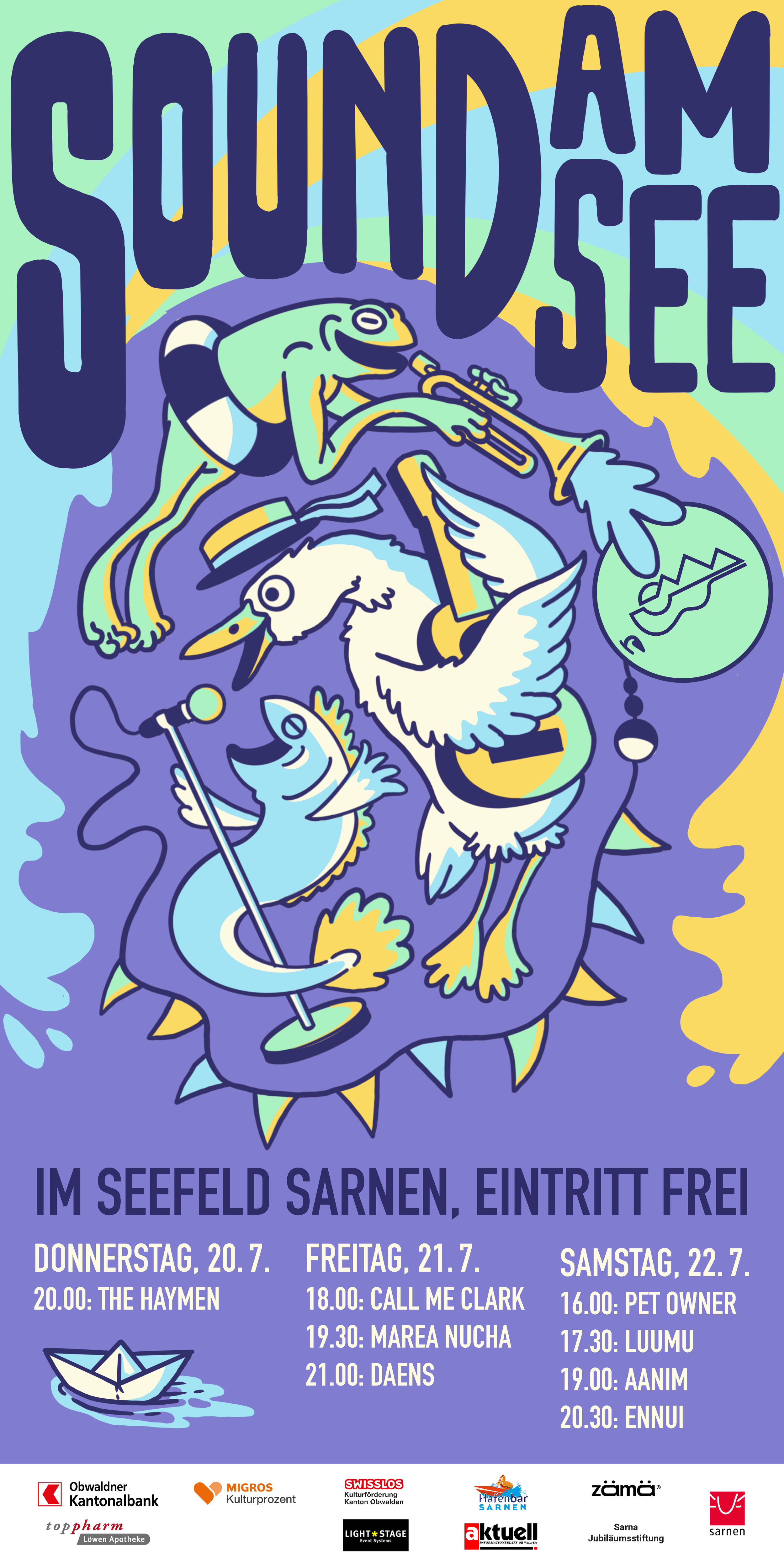 Plakat Sound am See 2023