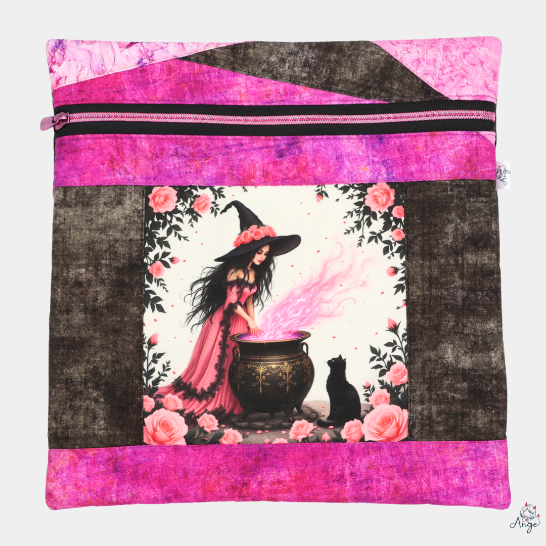 POCHETTE BRODERIE -  PATCHWORK / CRAZYPATCH