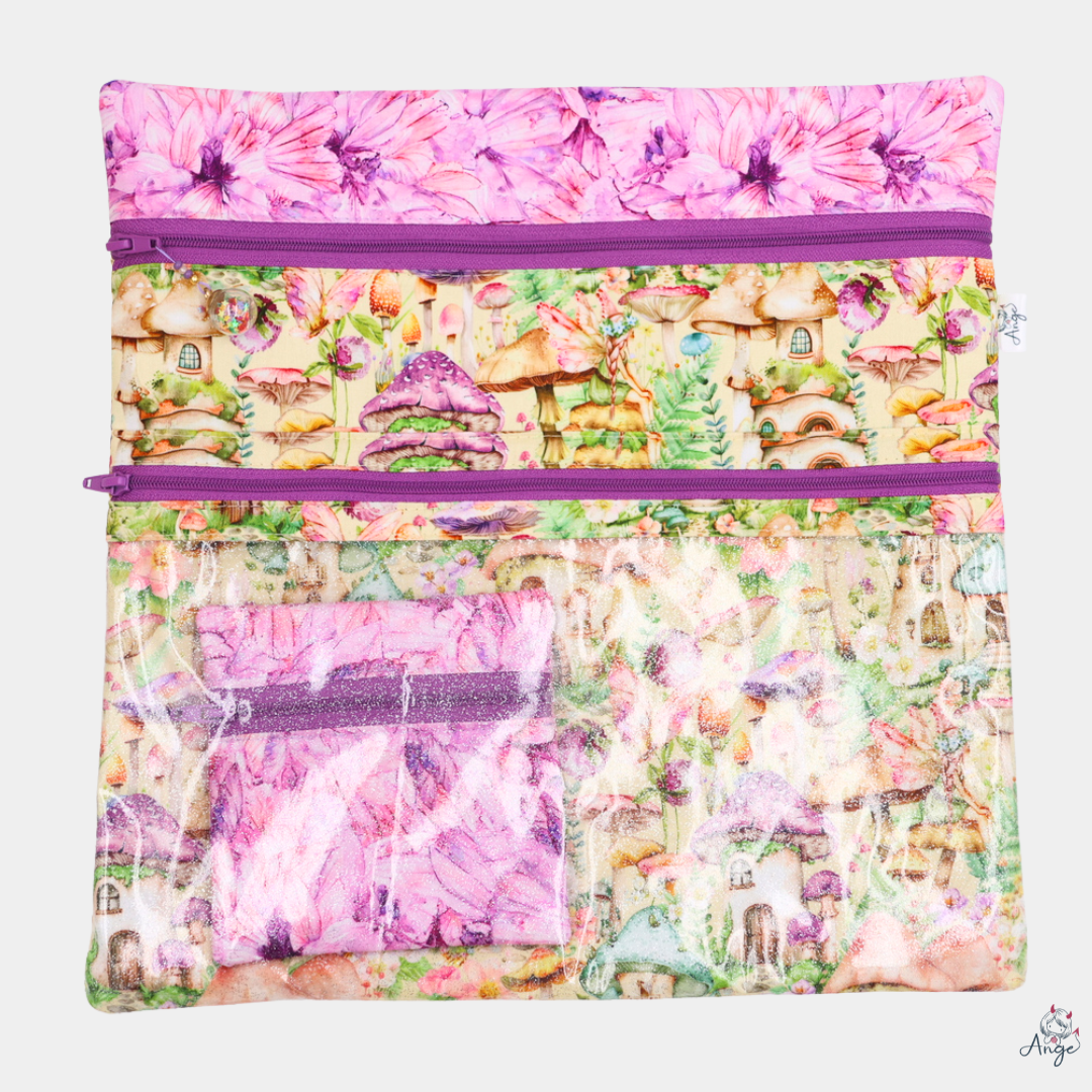 POCHETTE BRODERIE + MINI