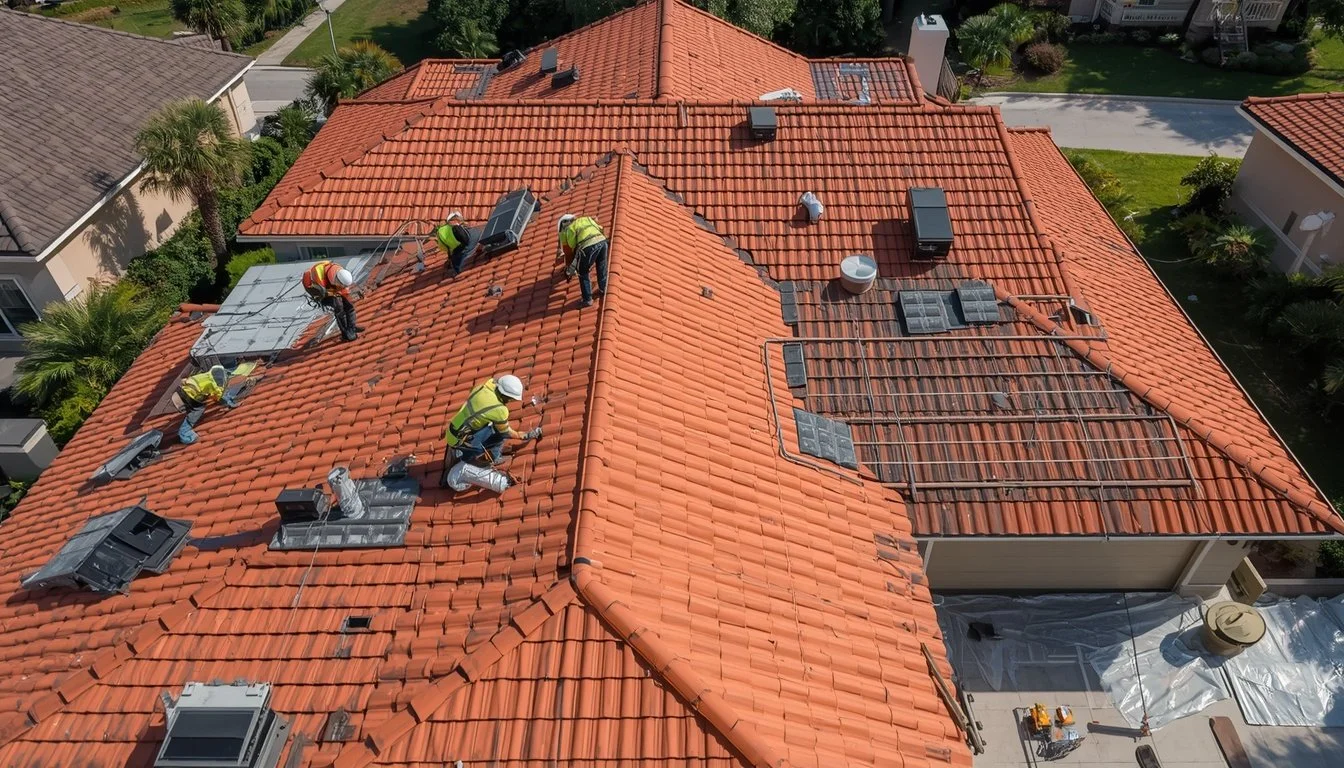 Cost-Effective Tile Roof Replacement by Professional Roofing Experts