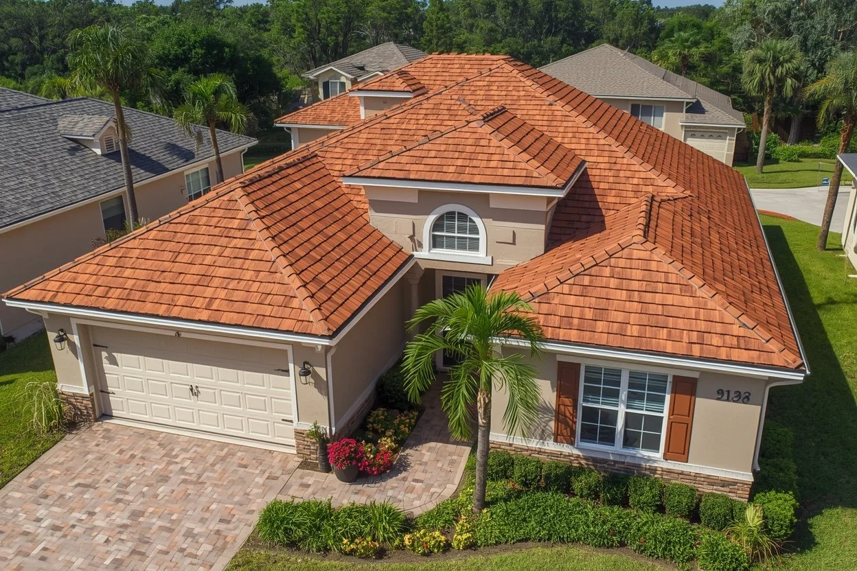 Natural Wood Roofing in Manatee County