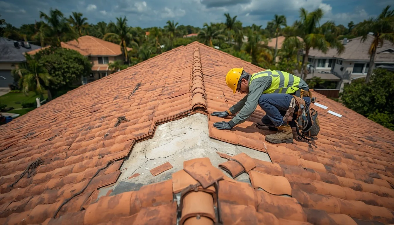 Tile Roof Repair and Missing Roof Tile Replacement